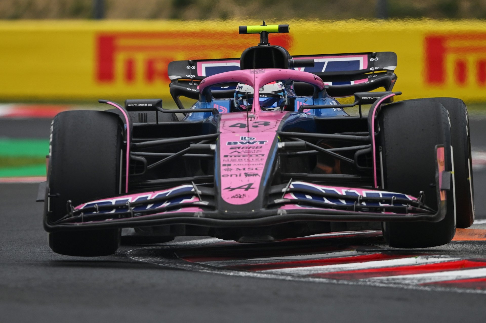 Bwt Alpine Formula One Team Pierre Gasly Franco Colapinto A525 Hongrie Course 2025 F1