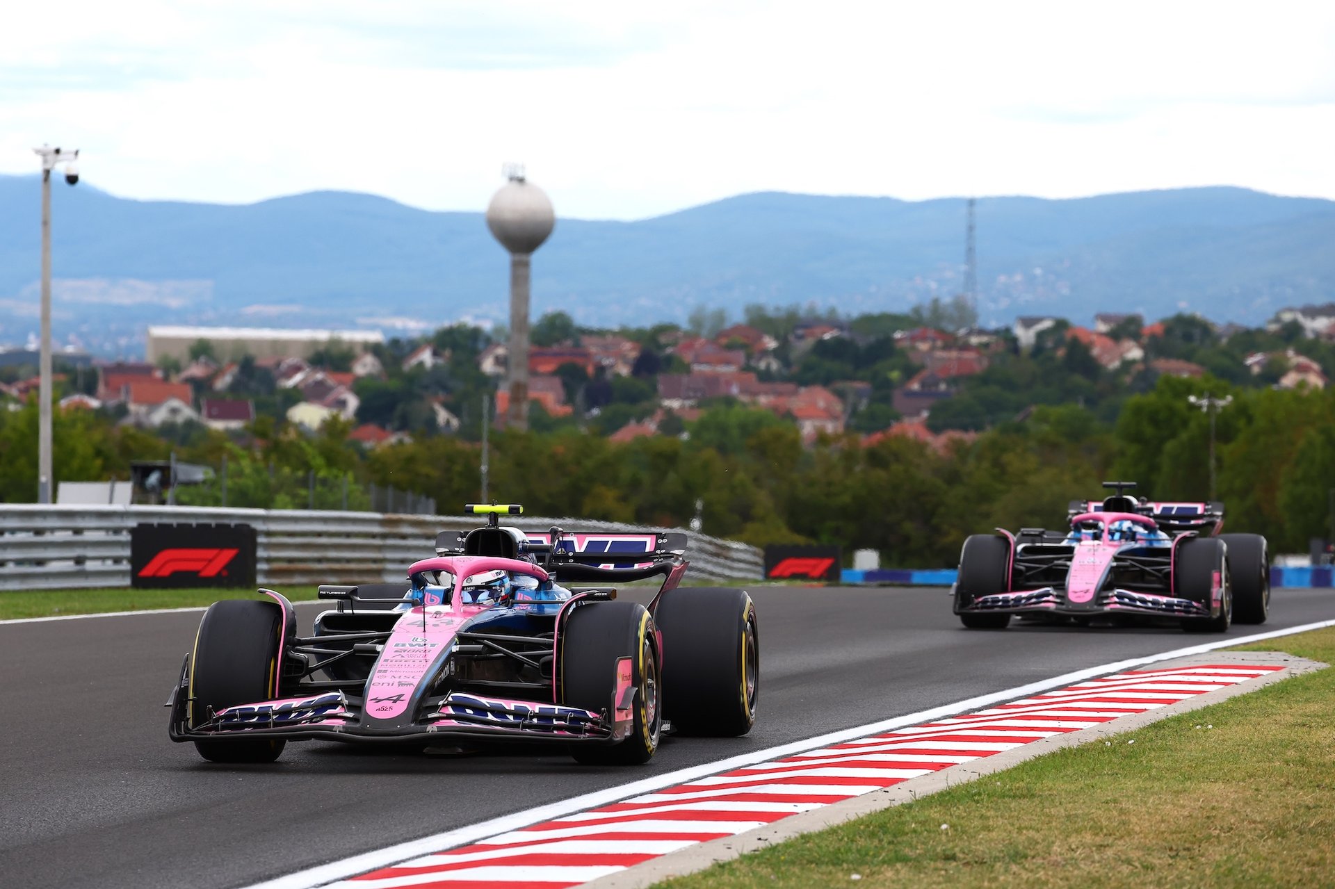 Bwt Alpine Formula One Team Pierre Gasly Franco Colapinto A525 Hongrie Course 2025 F1