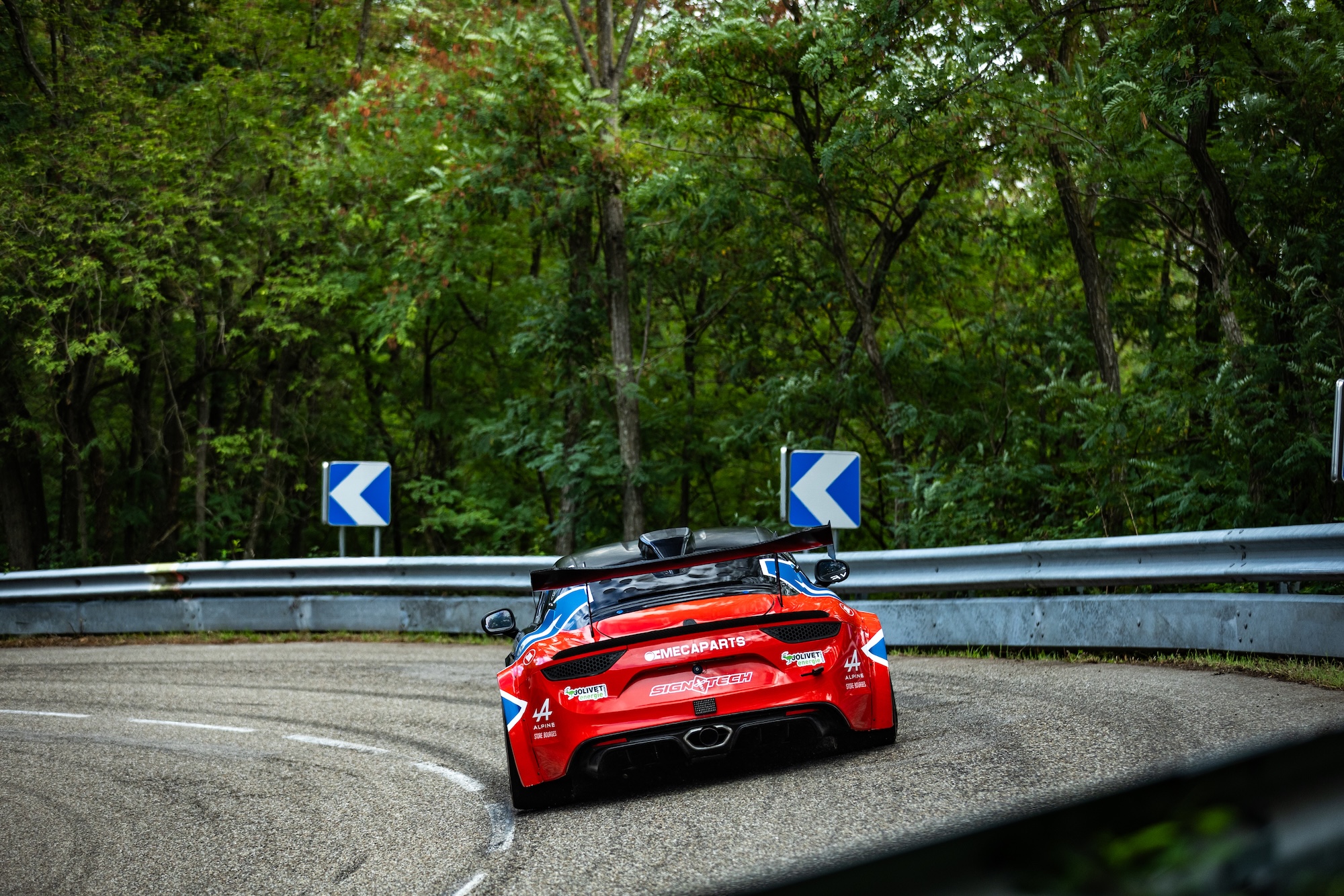 Anthony Dubois Sacré Champion De France De La Montagne Production Avec L’alpine A110 Evo 15 Anthony Dubois Au Volant De L’alpine A110 Evo Lors De La Course De Côte De Turckheim – 3 Épis, Épreuve Décisive Du Championnat De France De La Montagne 2025
