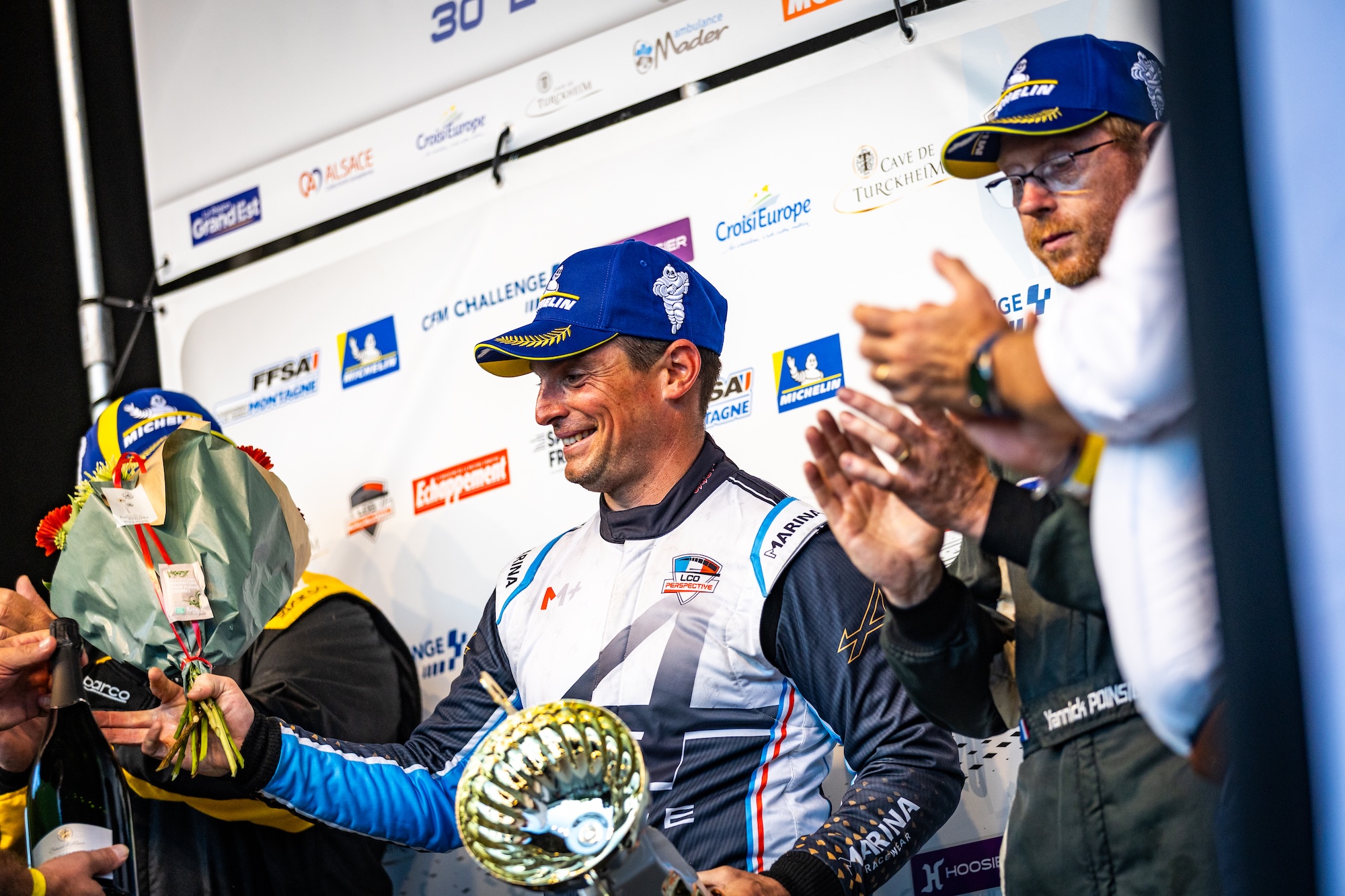 Anthony Dubois Sacré Champion De France De La Montagne Production Avec L’alpine A110 Evo 4 Anthony Dubois Au Volant De L’alpine A110 Evo Lors De La Course De Côte De Turckheim – 3 Épis, Épreuve Décisive Du Championnat De France De La Montagne 2025