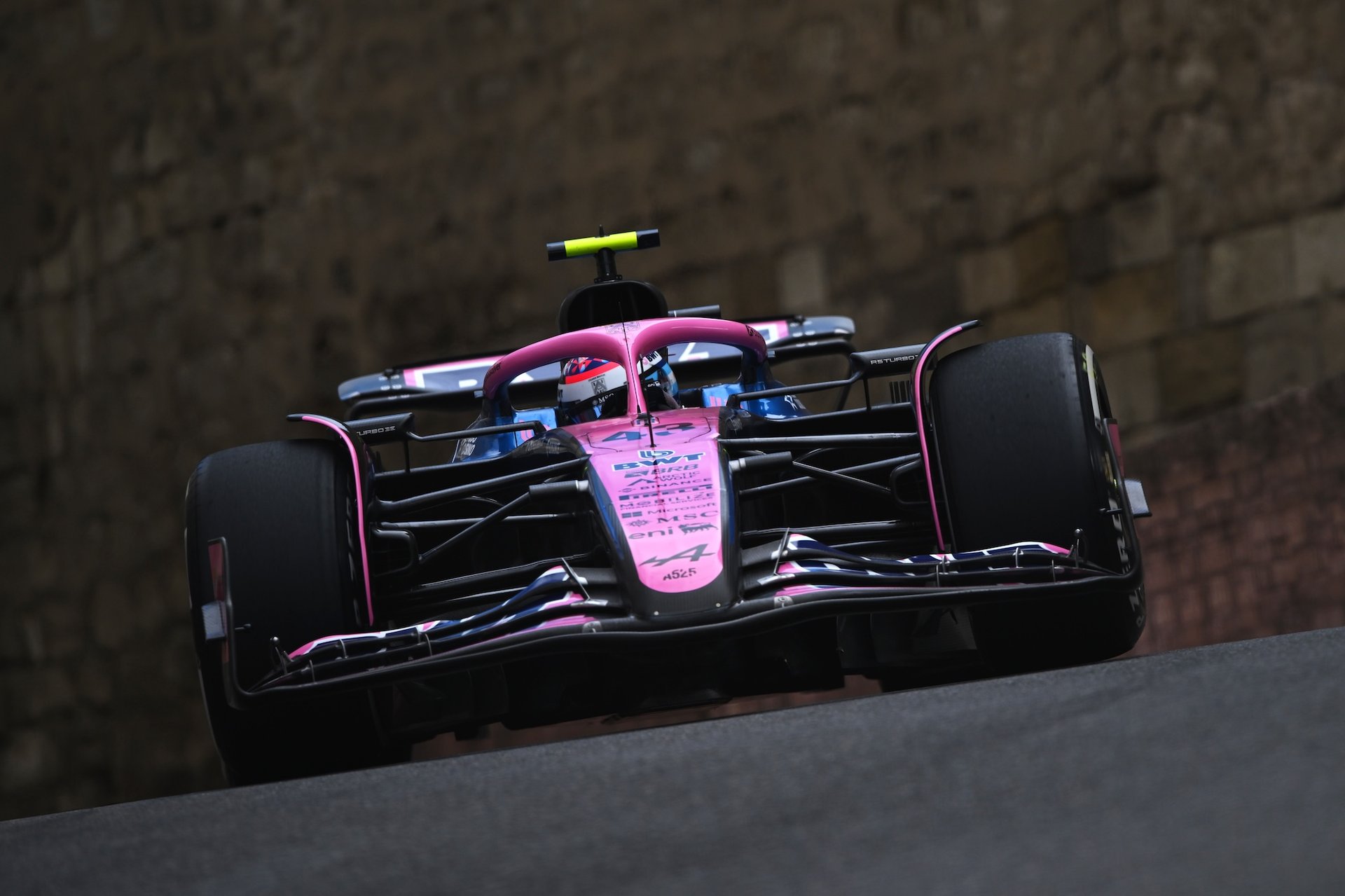 Baku, Azerbaijan - September 20: Franco Colapinto Of Argentina Driving The (43) Alpine F1 A525 Renault On Track During Final Practice Ahead Of The F1 Grand Prix Of Azerbaijan At Baku City Circuit On September 20, 2025 In Baku, Azerbaijan. (Photo By Rudy Carezzevoli/Getty Images)