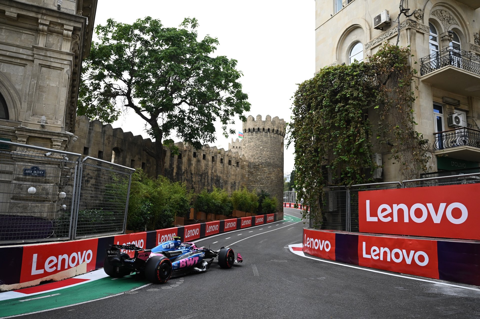 Baku, Azerbaijan - September 19: Franco Colapinto Of Argentina Driving The (43) Alpine F1 A525 Renault On Track During Practice Ahead Of The F1 Grand Prix Of Azerbaijan At Baku City Circuit On September 19, 2025 In Baku, Azerbaijan. (Photo By Sam Bagnall/Sutton Images)