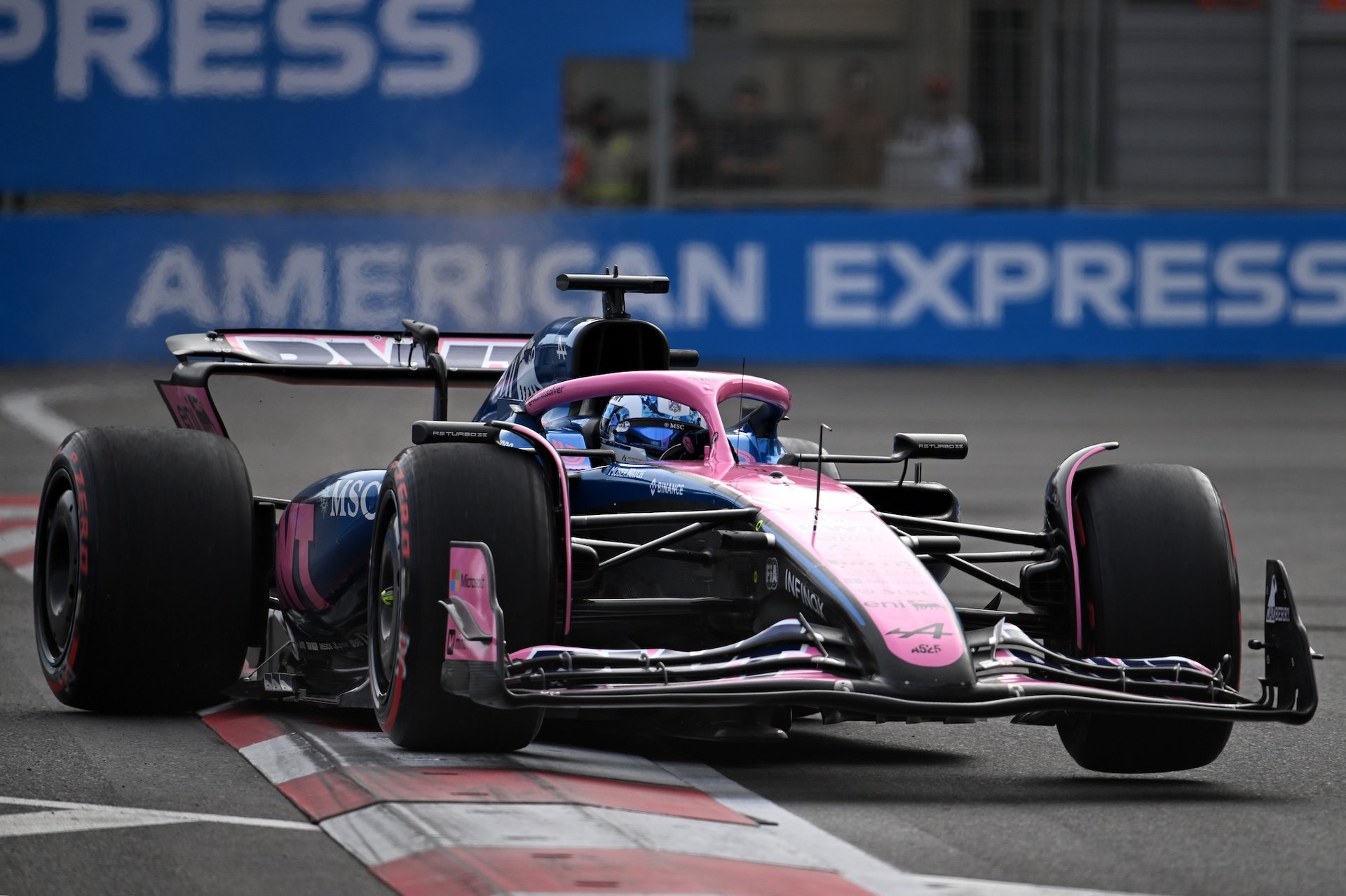 Baku, Azerbaijan - September 19: Pierre Gasly Of France Driving The (10) Alpine F1 A525 Renault On Track During Practice Ahead Of The F1 Grand Prix Of Azerbaijan At Baku City Circuit On September 19, 2025 In Baku, Azerbaijan. (Photo By Simon Galloway/Lat Images)