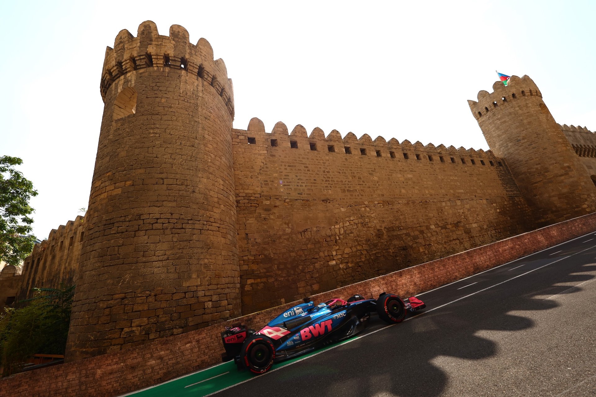 Baku, Azerbaijan - September 19: Pierre Gasly Of France Driving The (10) Alpine F1 A525 Renault On Track During Practice Ahead Of The F1 Grand Prix Of Azerbaijan At Baku City Circuit On September 19, 2025 In Baku, Azerbaijan. (Photo By Joe Portlock/Getty Images)