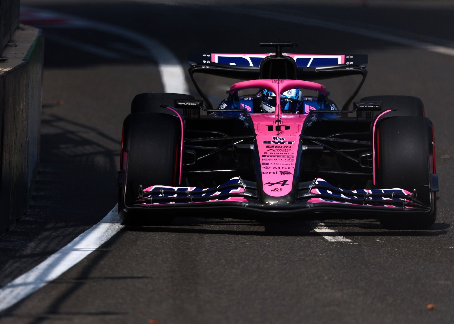Baku, Azerbaijan - September 19: Pierre Gasly Of France Driving The (10) Alpine F1 A525 Renault On Track During Practice Ahead Of The F1 Grand Prix Of Azerbaijan At Baku City Circuit On September 19, 2025 In Baku, Azerbaijan. (Photo By Andy Hone/Lat Images)