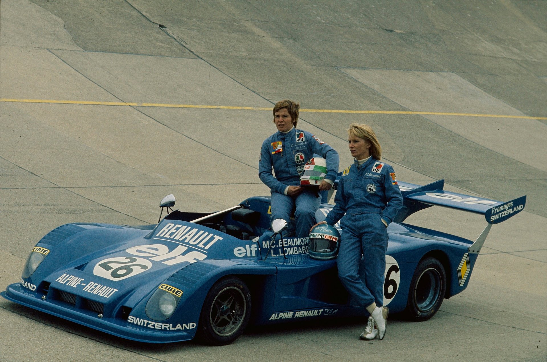 Marie-Claude Beaumont And Lella Lombardi