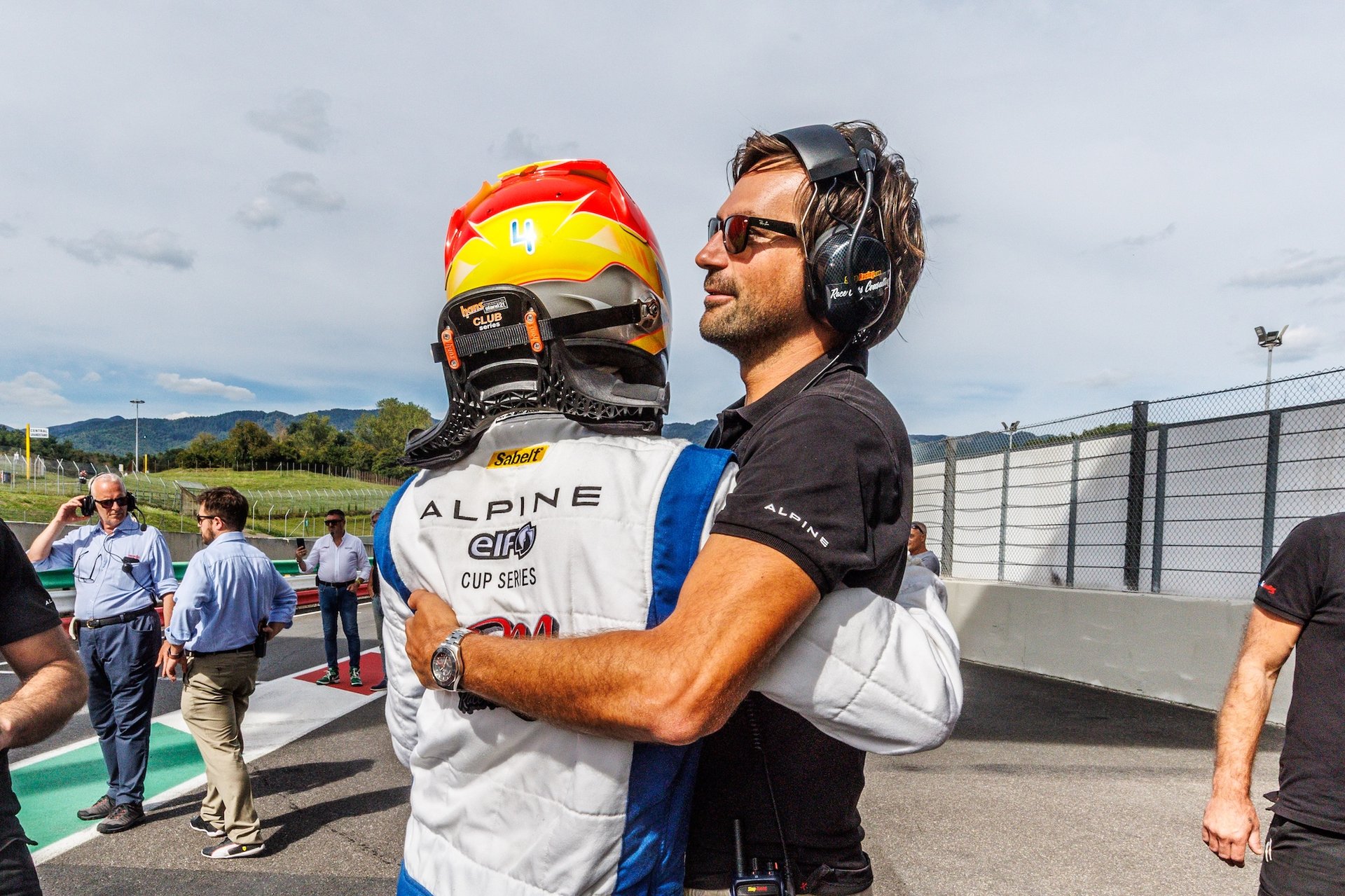 Jousset Léo (Fra), Race Cars Consulting, Alpine Elf Cup Series, Portrait During The 5Th Round Of The Alpine Elf Cup Series 2025, From September 5 To 7, 2025 On The Autodromo Internazionale Del Mugello, In Scarperia E San Piero, Italy - Photo Alex Guillaumot / Dppi