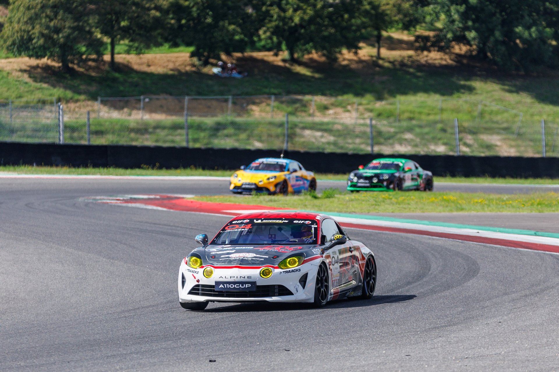 04 Jousset Léo (Fra), Race Cars Consulting, Alpine Elf Cup Series, Action During The 5Th Round Of The Alpine Elf Cup Series 2025, From September 5 To 7, 2025 On The Autodromo Internazionale Del Mugello, In Scarperia E San Piero, Italy - Photo / Dppi