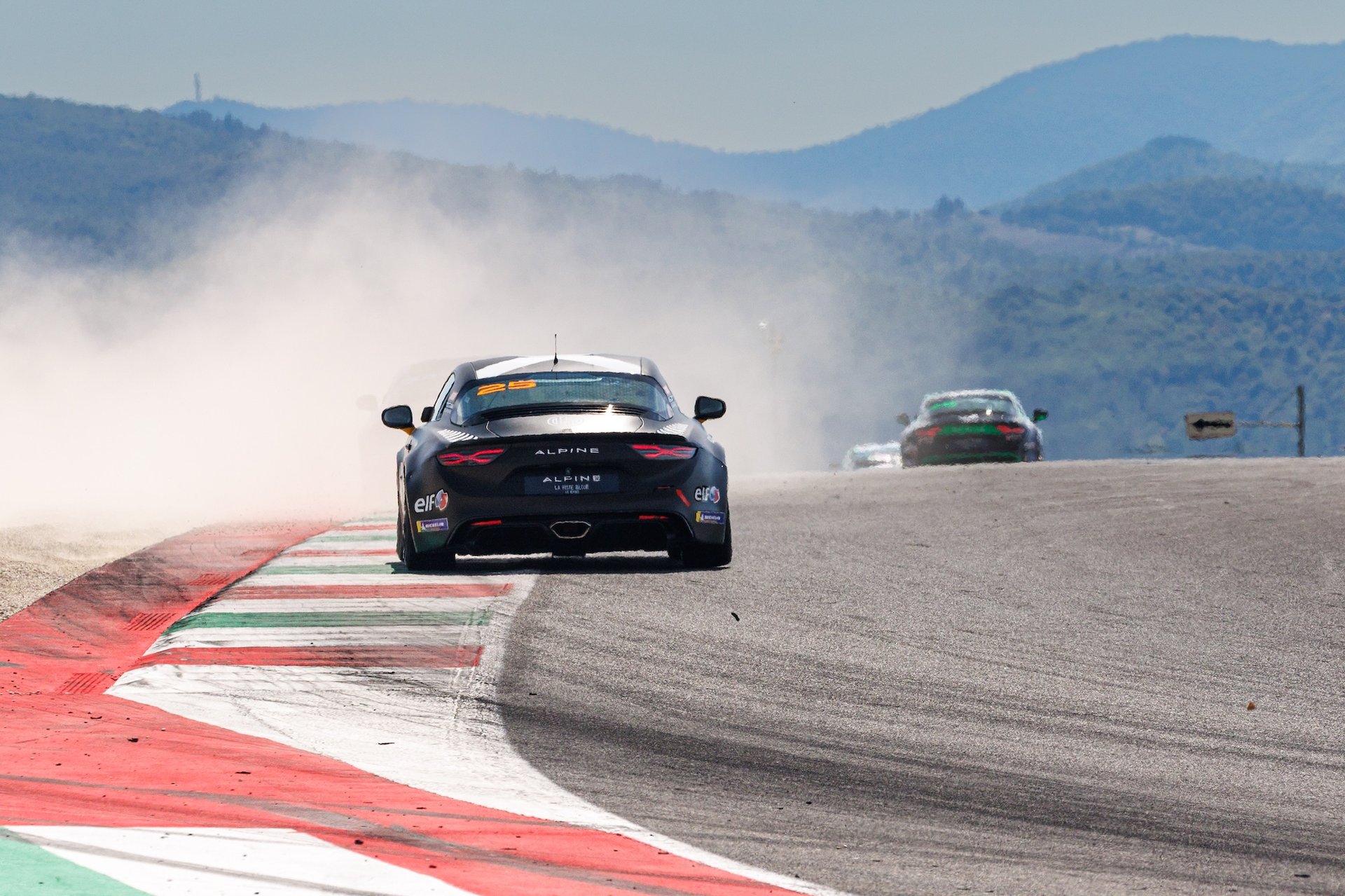 25 Barrere David (Fra), Herrero Racing, Alpine Elf Cup Series, Action During The 5Th Round Of The Alpine Elf Cup Series 2025, From September 5 To 7, 2025 On The Autodromo Internazionale Del Mugello, In Scarperia E San Piero, Italy - Photo / Dppi
