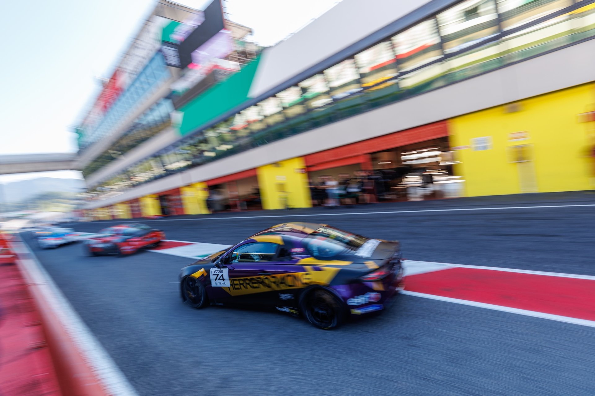 74 Weyrich Victor (Fra), Herrero Racing, Alpine Elf Cup Series, Action During The 5Th Round Of The Alpine Elf Cup Series 2025, From September 5 To 7, 2025 On The Autodromo Internazionale Del Mugello, In Scarperia E San Piero, Italy - Photo Alex Guillaumot / Dppi