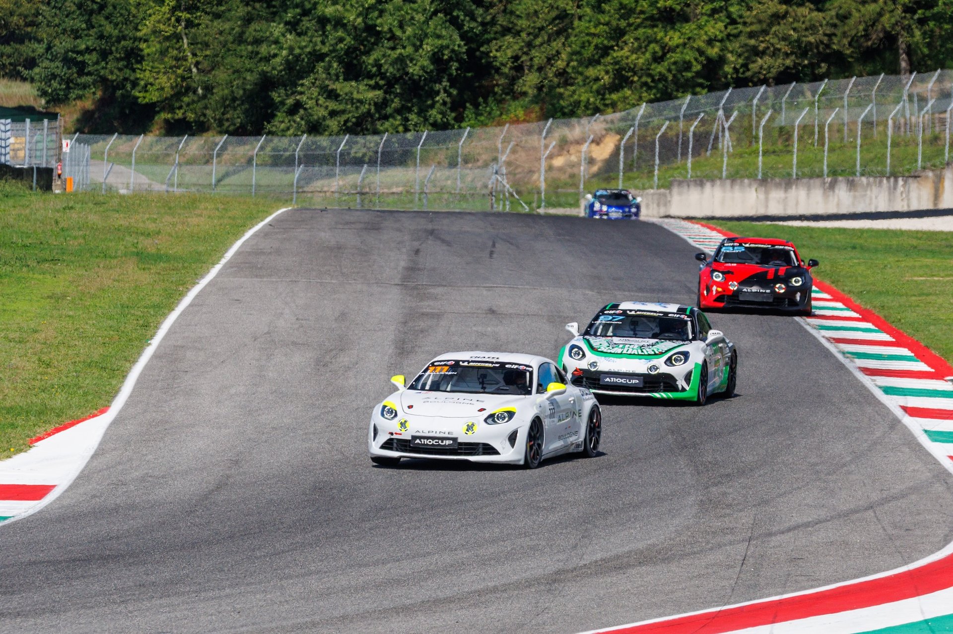 111 Wallgren Rodolphe (Fra), Chazel Technologie Course, Alpine Elf Cup Series, Action During The 5Th Round Of The Alpine Elf Cup Series 2025, From September 5 To 7, 2025 On The Autodromo Internazionale Del Mugello, In Scarperia E San Piero, Italy - Photo Alexandre Guillaumot / Dppi