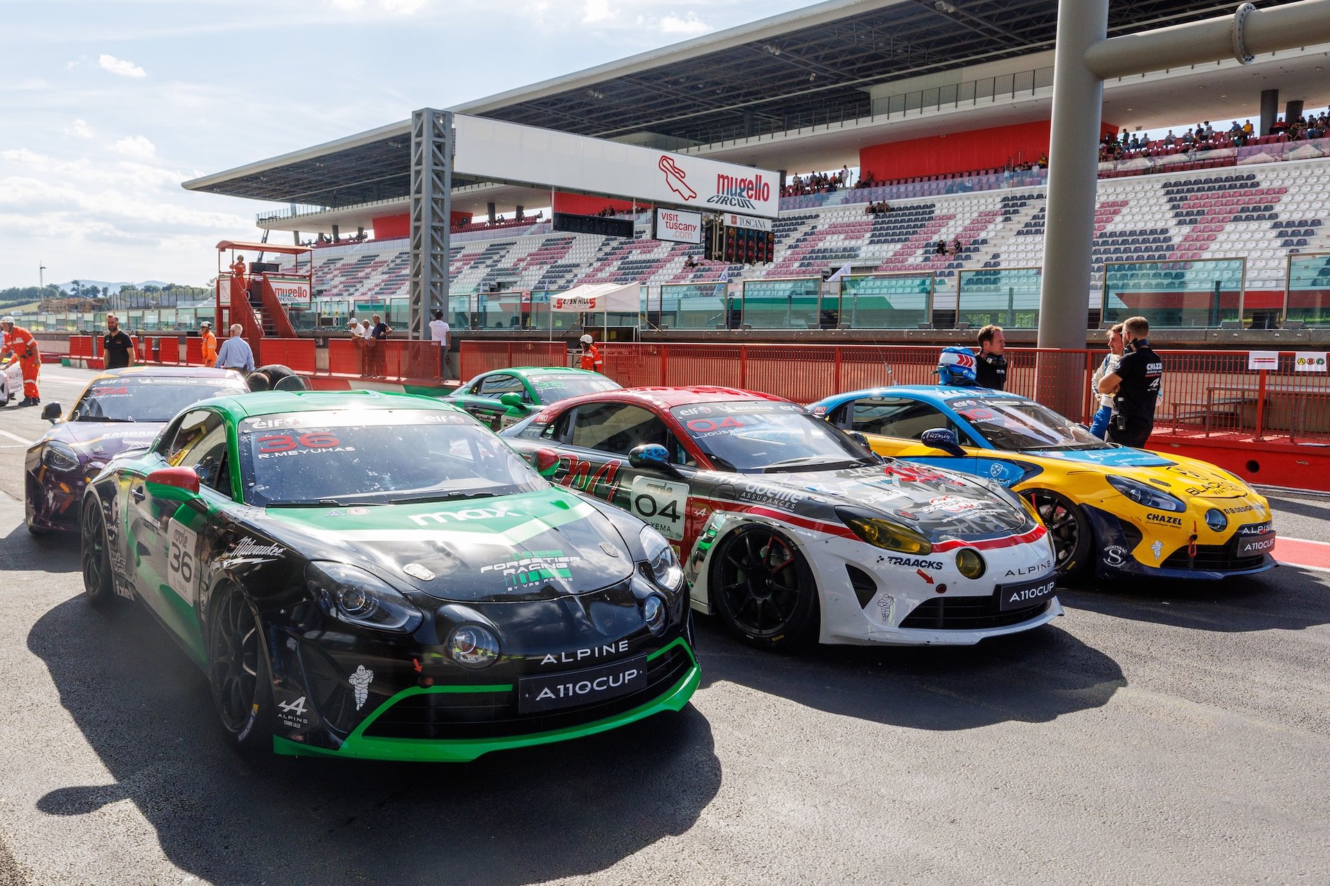 04 Jousset Léo (Fra), Race Cars Consulting, Alpine Elf Cup Series, Action During The 5Th Round Of The Alpine Elf Cup Series 2025, From September 5 To 7, 2025 On The Autodromo Internazionale Del Mugello, In Scarperia E San Piero, Italy - Photo Alexandre Guillaumot / Dppi