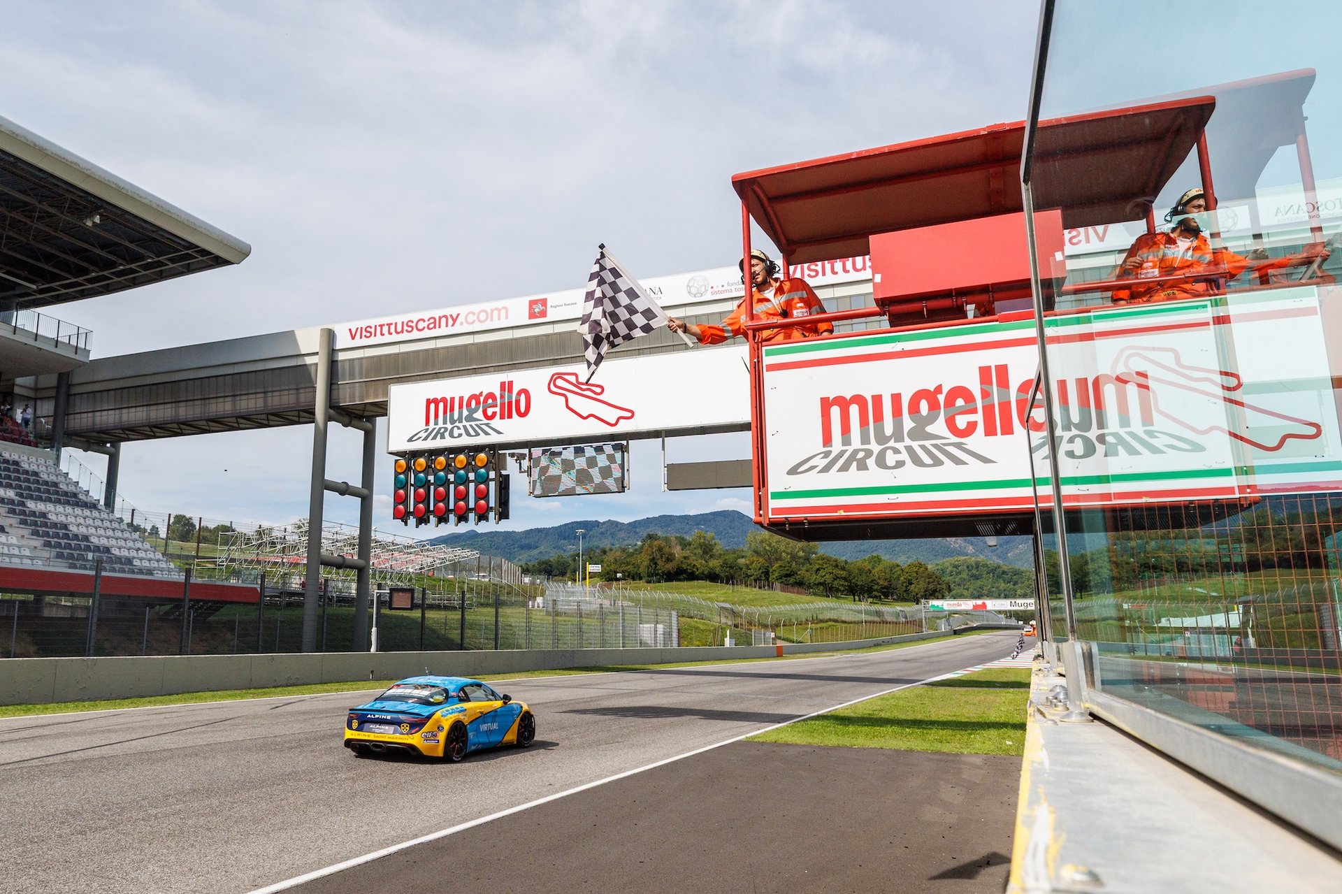 10 Monti Romain (Fra), Chazel Technologie Course, Alpine Elf Cup Series, Action During The 5Th Round Of The Alpine Elf Cup Series 2025, From September 5 To 7, 2025 On The Autodromo Internazionale Del Mugello, In Scarperia E San Piero, Italy - Photo Alex Guillaumot / Dppi