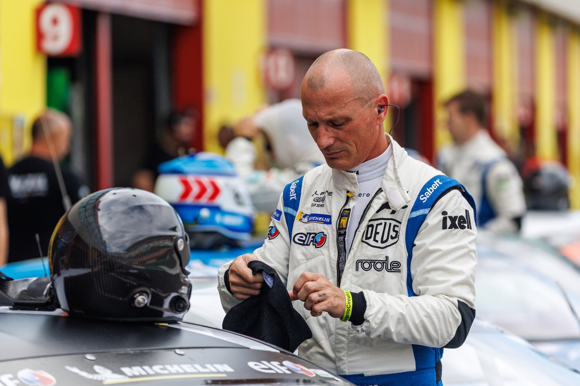Barrere David (Fra), Herrero Racing, Alpine Elf Cup Series, Portrait During The 5Th Round Of The Alpine Elf Cup Series 2025, From September 5 To 7, 2025 On The Autodromo Internazionale Del Mugello, In Scarperia E San Piero, Italy - Photo Alexandre Guillaumot / Dppi
