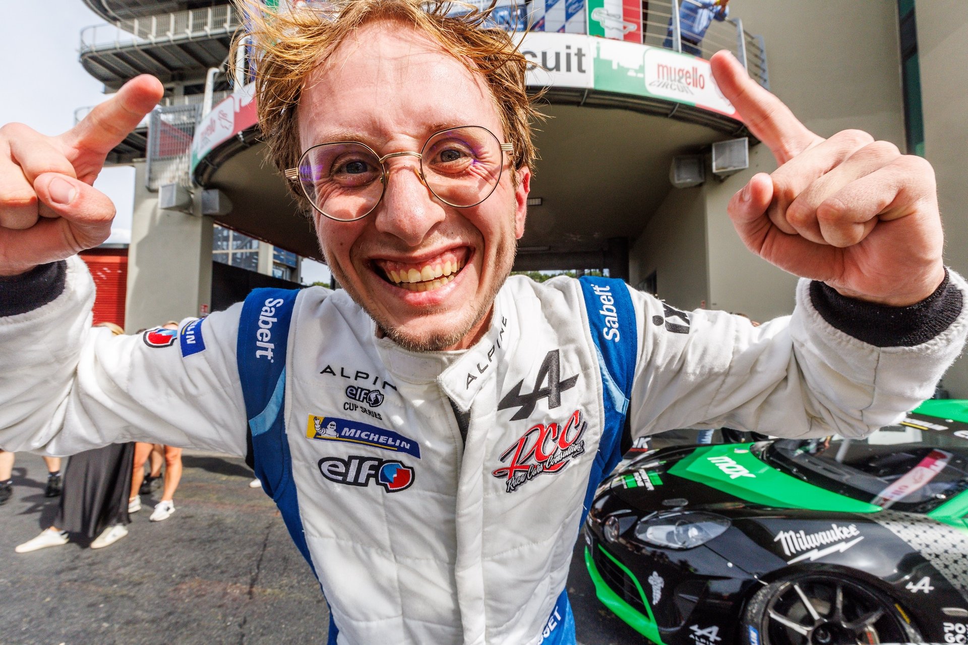 Jousset Léo (Fra), Race Cars Consulting, Alpine Elf Cup Series, Portrait During The 5Th Round Of The Alpine Elf Cup Series 2025, From September 5 To 7, 2025 On The Autodromo Internazionale Del Mugello, In Scarperia E San Piero, Italy - Photo Alex Guillaumot / Dppi