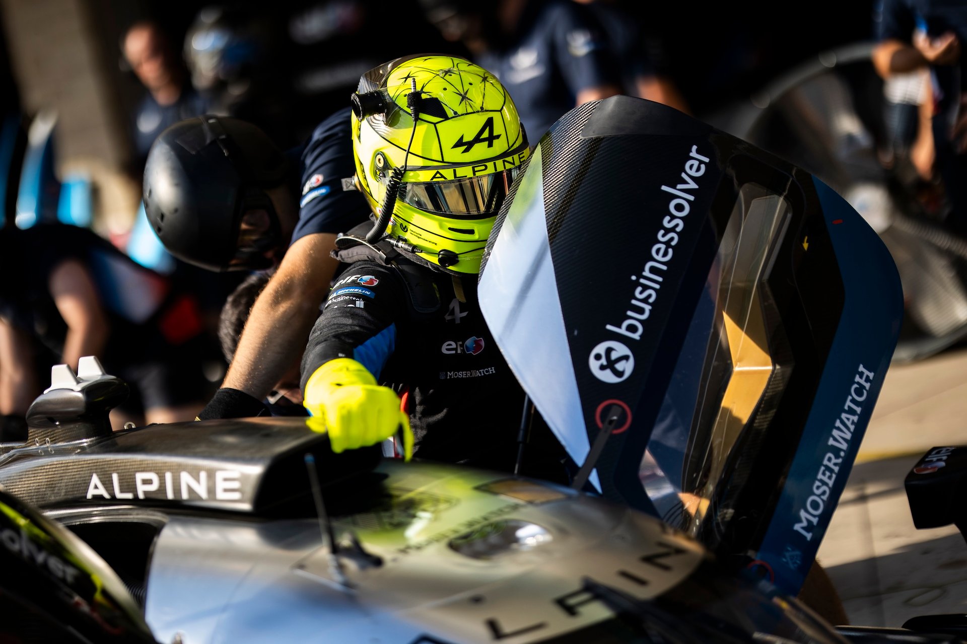 Wec Austin 2025 : Alpine Endurance Team Piégée Par La Pluie, Un Retour Manqué Au Texas 48 Schumacher Mick (Ger), Alpine Endurance Team, Alpine A424 #36, Hypercar, Portrait During The Lone Star Le Mans 2025, 6Th Round Of The 2025 Fia World Endurance Championship, From September 5 To 7, 2025 On The Circuit Of The Americas In Austin, Texas, United States Of America - Photo Thomas Fenetre / Dppi