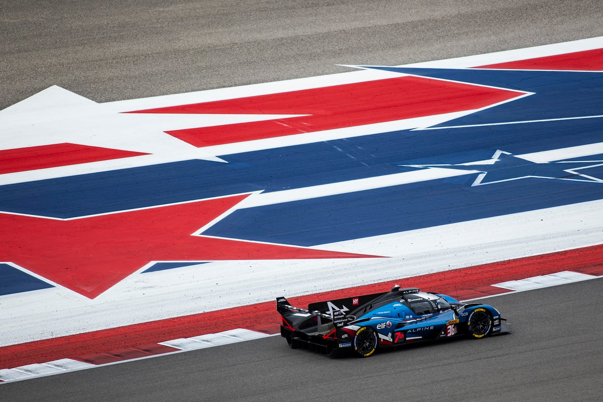 Wec Austin 2025 : Alpine Endurance Team Piégée Par La Pluie, Un Retour Manqué Au Texas 41 36 Makowiecki Frédéric (Fra), Gounon Jules (Fra), Schumacher Mick (Ger), Alpine Endurance Team, Alpine A424 #36, Hypercar, Action During The Lone Star Le Mans 2025, 6Th Round Of The 2025 Fia World Endurance Championship, From September 5 To 7, 2025 On The Circuit Of The Americas In Austin, Texas, United States Of America - Photo Thomas Fenetre / Dppi