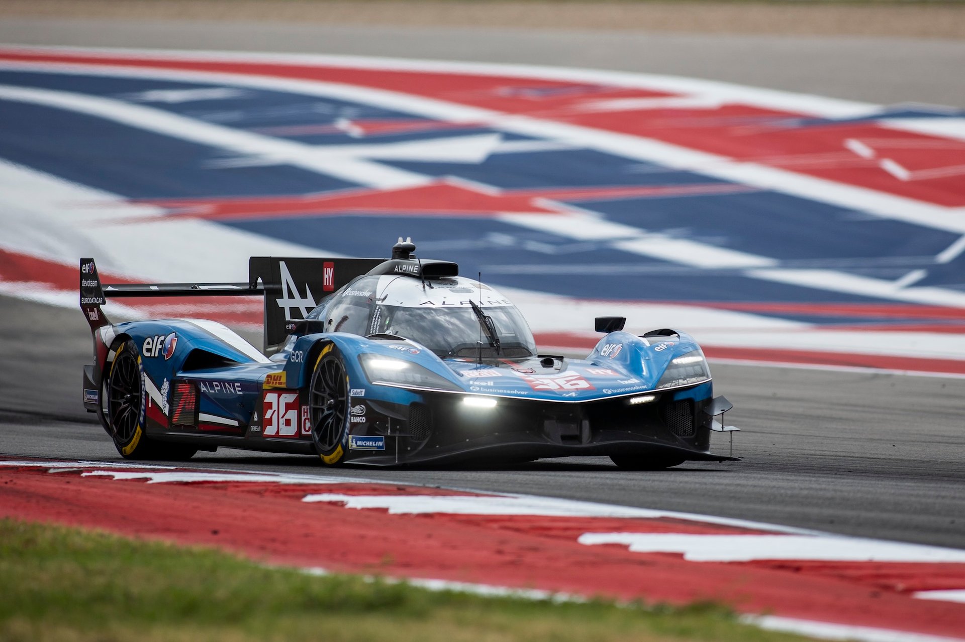 Wec Austin 2025 : Alpine Endurance Team Piégée Par La Pluie, Un Retour Manqué Au Texas 40 36 Makowiecki Frédéric (Fra), Gounon Jules (Fra), Schumacher Mick (Ger), Alpine Endurance Team, Alpine A424 #36, Hypercar, Action During The Lone Star Le Mans 2025, 6Th Round Of The 2025 Fia World Endurance Championship, From September 5 To 7, 2025 On The Circuit Of The Americas In Austin, Texas, United States Of America - Photo Thomas Fenetre / Dppi