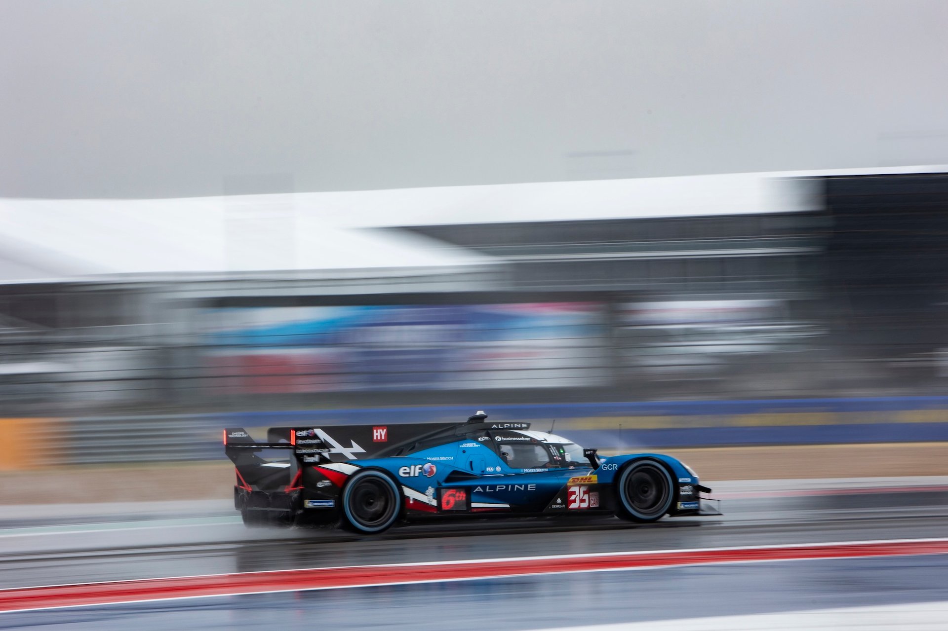 Wec Austin 2025 : Alpine Endurance Team Piégée Par La Pluie, Un Retour Manqué Au Texas 25 35 Chatin Paul-Loup (Fra), Habsburg Ferdinand (Aut), Milesi Charles (Fra), Alpine Endurance Team, Alpine A424 #35, Hypercar, Action During The Lone Star Le Mans 2025, 6Th Round Of The 2025 Fia World Endurance Championship, From September 5 To 7, 2025 On The Circuit Of The Americas In Austin, Texas, United States Of America - Photo Thomas Fenetre / Dppi