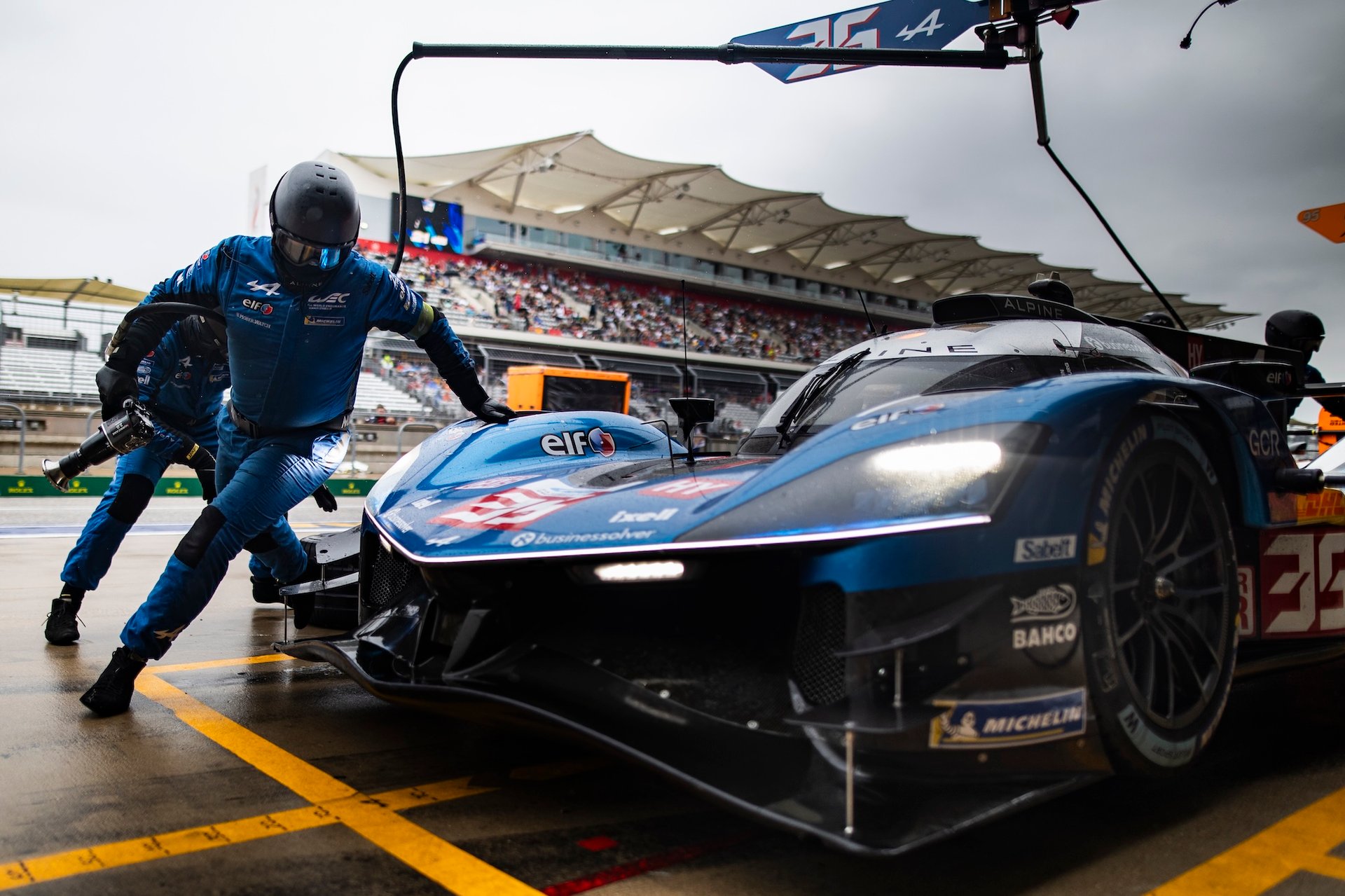 Hypercar Wec : António Félix Da Costa Pressenti Chez Alpine Endurance Team En 2026 6 35 Chatin Paul-Loup (Fra), Habsburg Ferdinand (Aut), Milesi Charles (Fra), Alpine Endurance Team, Alpine A424 #35, Hypercar, Pitstop, Arrêt Aux Stands During The Lone Star Le Mans 2025, 6Th Round Of The 2025 Fia World Endurance Championship, From September 5 To 7, 2025 On The Circuit Of The Americas In Austin, Texas, United States Of America - Photo Thomas Fenetre / Dppi
