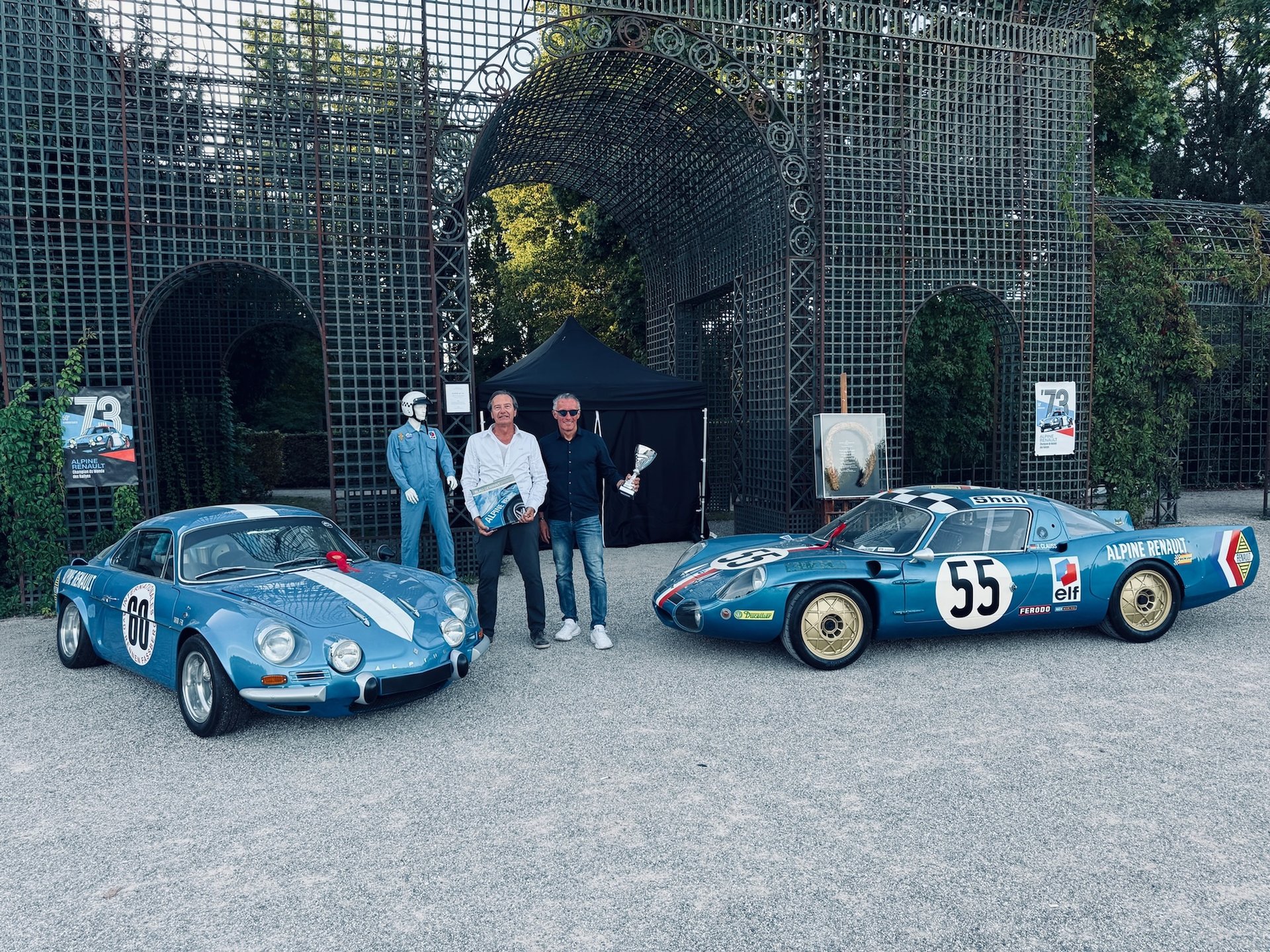 Classic Gala Schwetzingen 2025 Alpine A110 A210 Jurgen Clauss Gombert Alpinelab - 1