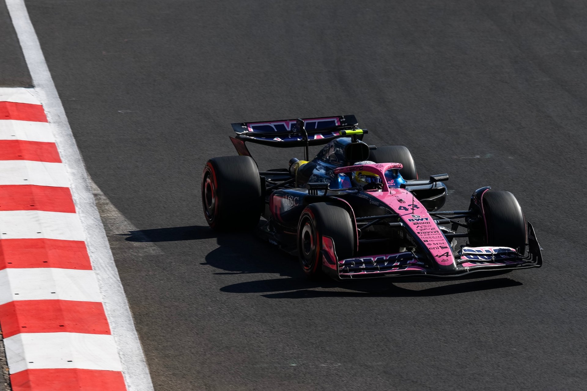 Mexico City, Mexico - October 26: Franco Colapinto Of Argentina Driving The (43) Alpine F1 A525 Renault On Track During The F1 Grand Prix Of Mexico At Autodromo Hermanos Rodriguez On October 26, 2025 In Mexico City, Mexico. (Photo By Zak Mauger/Lat Images)