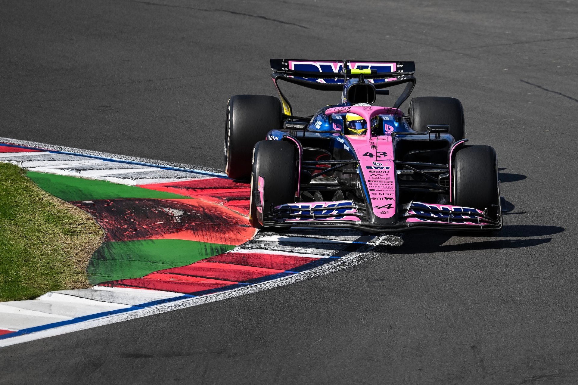 Mexico City, Mexico - October 26: Franco Colapinto Of Argentina Driving The (43) Alpine F1 A525 Renault On Track During The F1 Grand Prix Of Mexico At Autodromo Hermanos Rodriguez On October 26, 2025 In Mexico City, Mexico. (Photo By Sam Bagnall/Sutton Images)