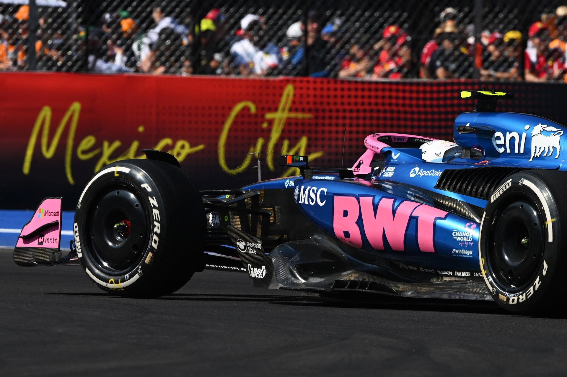 Mexico City, Mexico - October 26: Franco Colapinto Of Argentina Driving The (43) Alpine F1 A525 Renault On Track During The F1 Grand Prix Of Mexico At Autodromo Hermanos Rodriguez On October 26, 2025 In Mexico City, Mexico. (Photo By Rudy Carezzevoli/Getty Images)