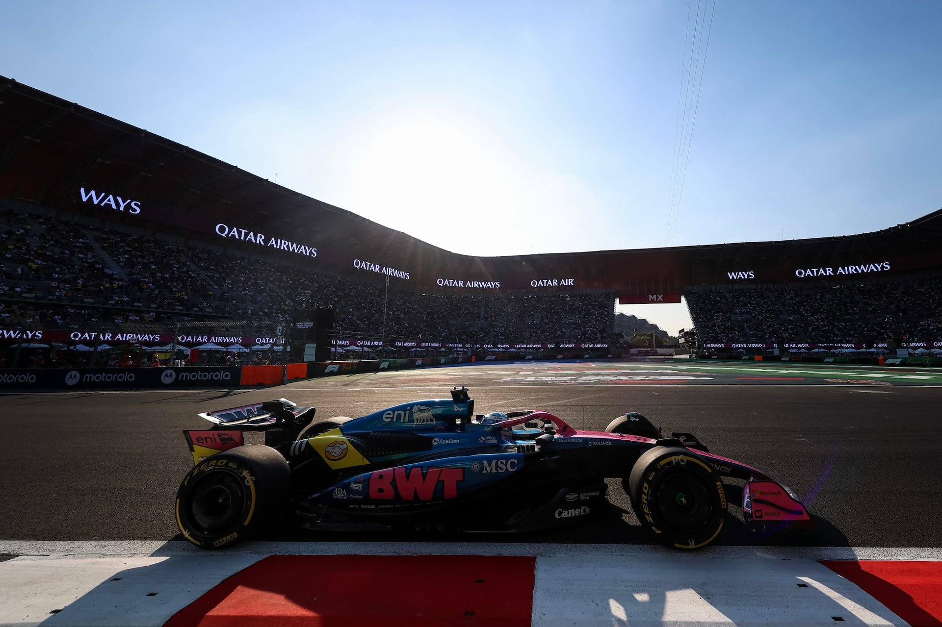 Bwt Alpine Formula One Team A525 Pierre Gasly Franco Colapinto Paul Aron Grand Prix Mexico Essais Vendredi 2025