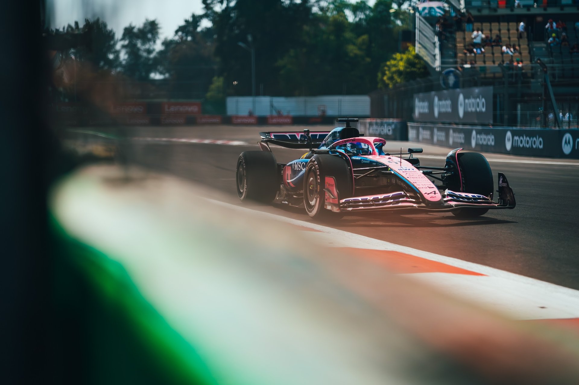 Bwt Alpine Formula One Team A525 Pierre Gasly Franco Colapinto Paul Aron Grand Prix Mexico Essais Vendredi 2025