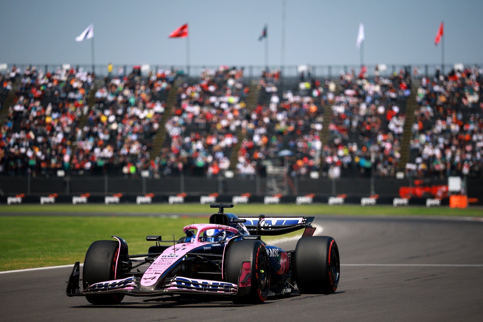 Bwt Alpine Formula One Team A525 Pierre Gasly Franco Colapinto Paul Aron Grand Prix Mexico Essais Vendredi 2025