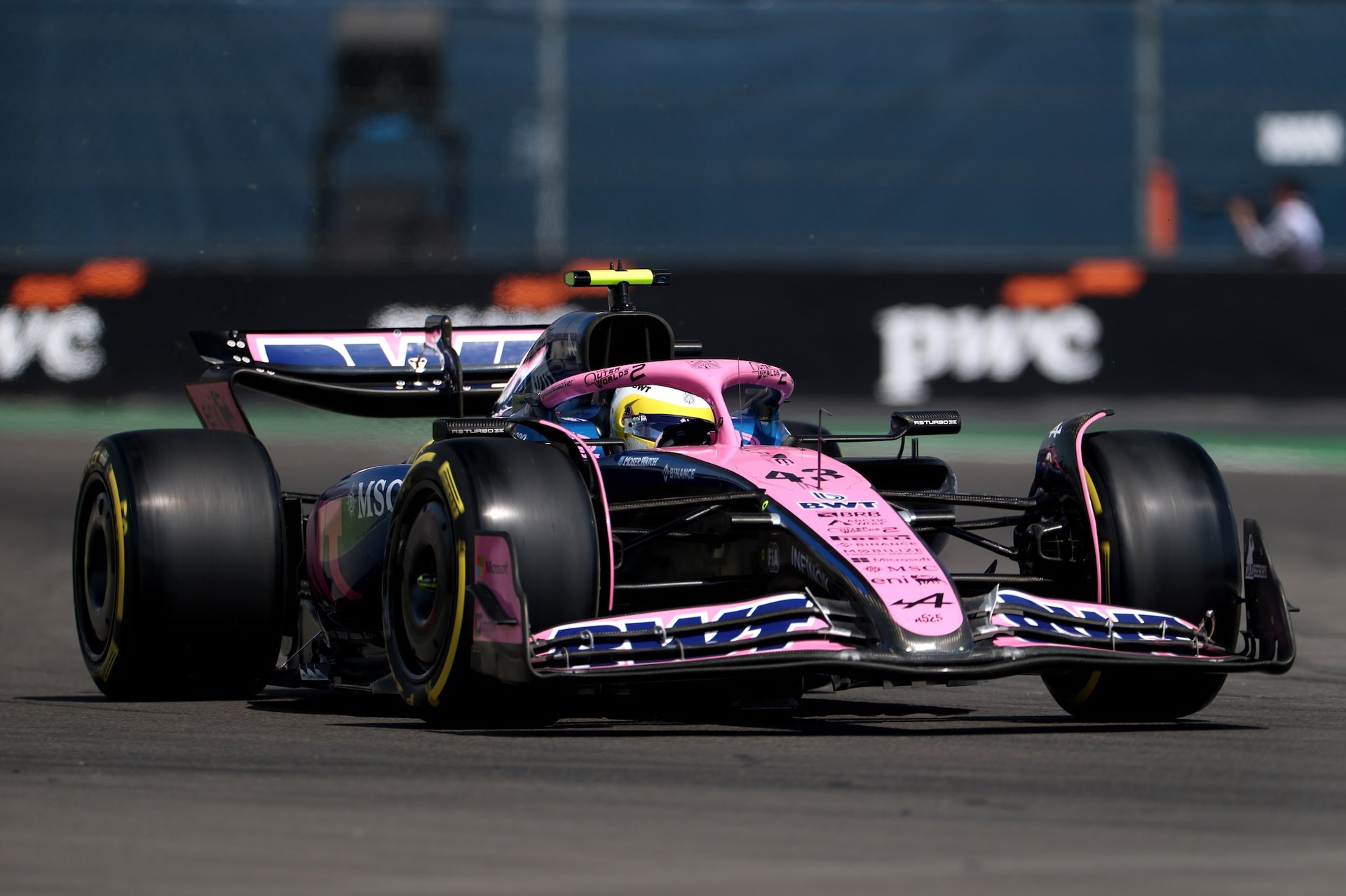 Mexico City, Mexico - October 25: Franco Colapinto Of Argentina Driving The (43) Alpine F1 A525 Renault On Track During Final Practice Ahead Of The F1 Grand Prix Of Mexico At Autodromo Hermanos Rodriguez On October 25, 2025 In Mexico City, Mexico. (Photo By Sam Bloxham/Lat Images)