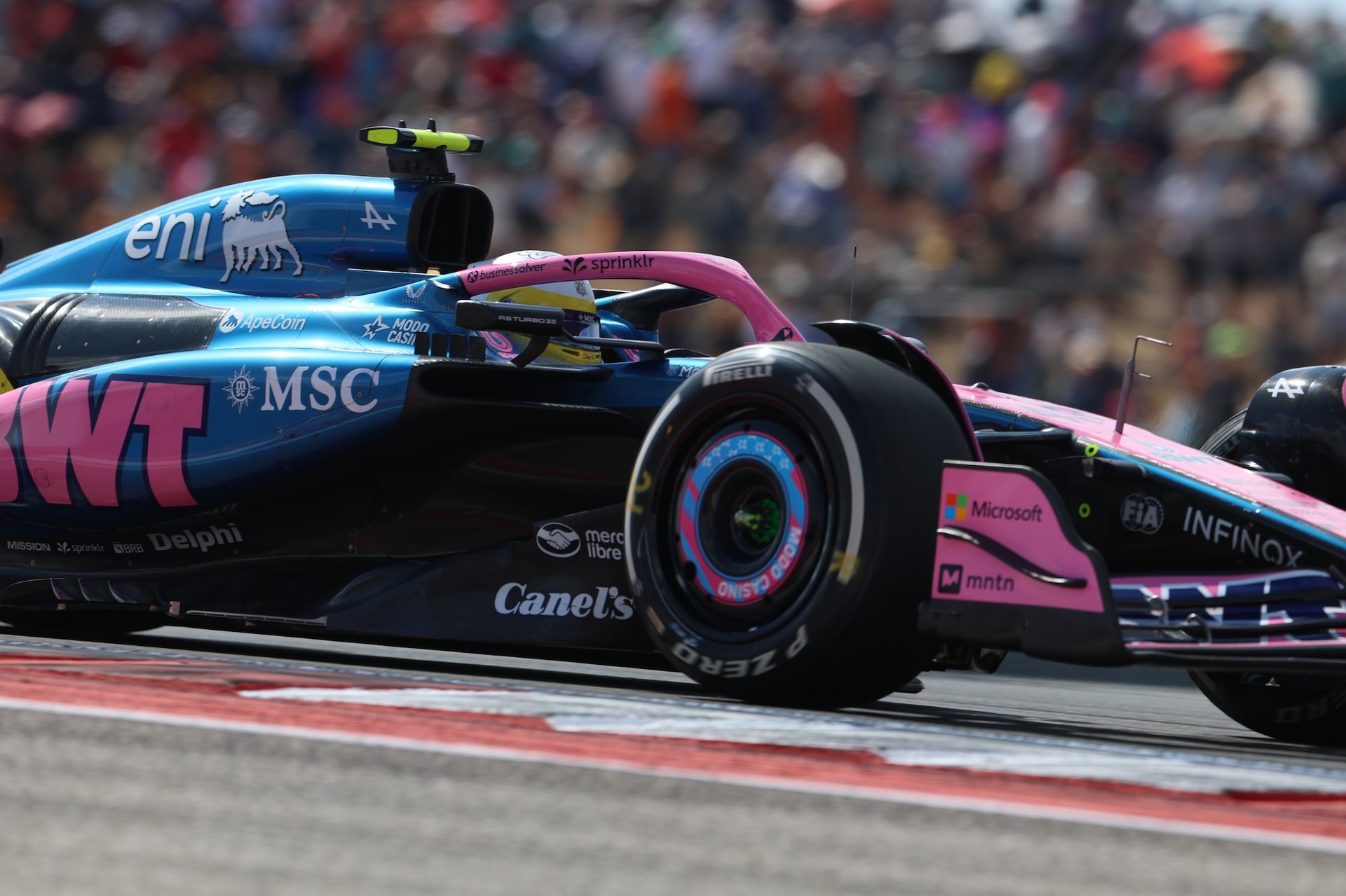 Austin, Texas - October 17: Franco Colapinto Of Argentina Driving The (43) Alpine F1 A525 Renault On Track During Practice Ahead Of The F1 Grand Prix Of United States At Circuit Of The Americas On October 17, 2025 In Austin, Texas. (Photo By Steven Tee/Lat Images)