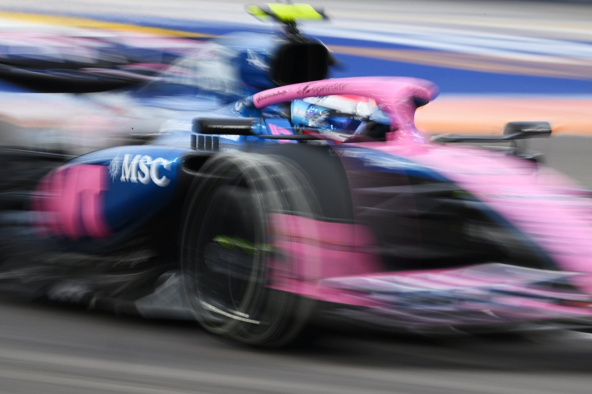 Singapore, Singapore - October 03: Franco Colapinto Of Argentina Driving The (43) Alpine F1 A525 Renault On Track During Practice Ahead Of The F1 Grand Prix Of Singapore At Marina Bay Street Circuit On October 03, 2025 In Singapore, Singapore. (Photo By Clive Mason/Getty Images)