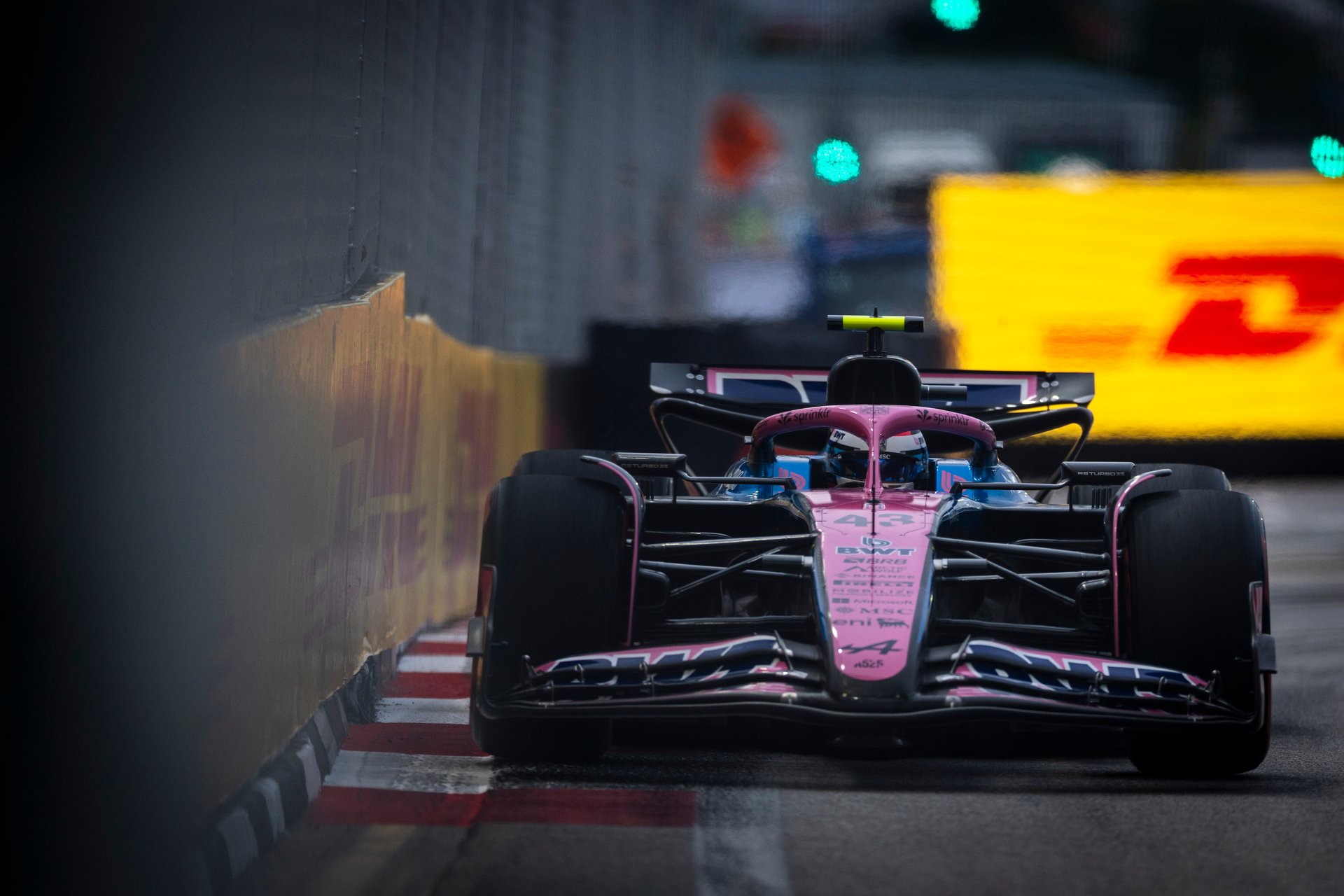 Bwt Alpine Formula One Team Pierre Gasly Franco Colapinto Singapour Qualifications Samedi 2025 F1 