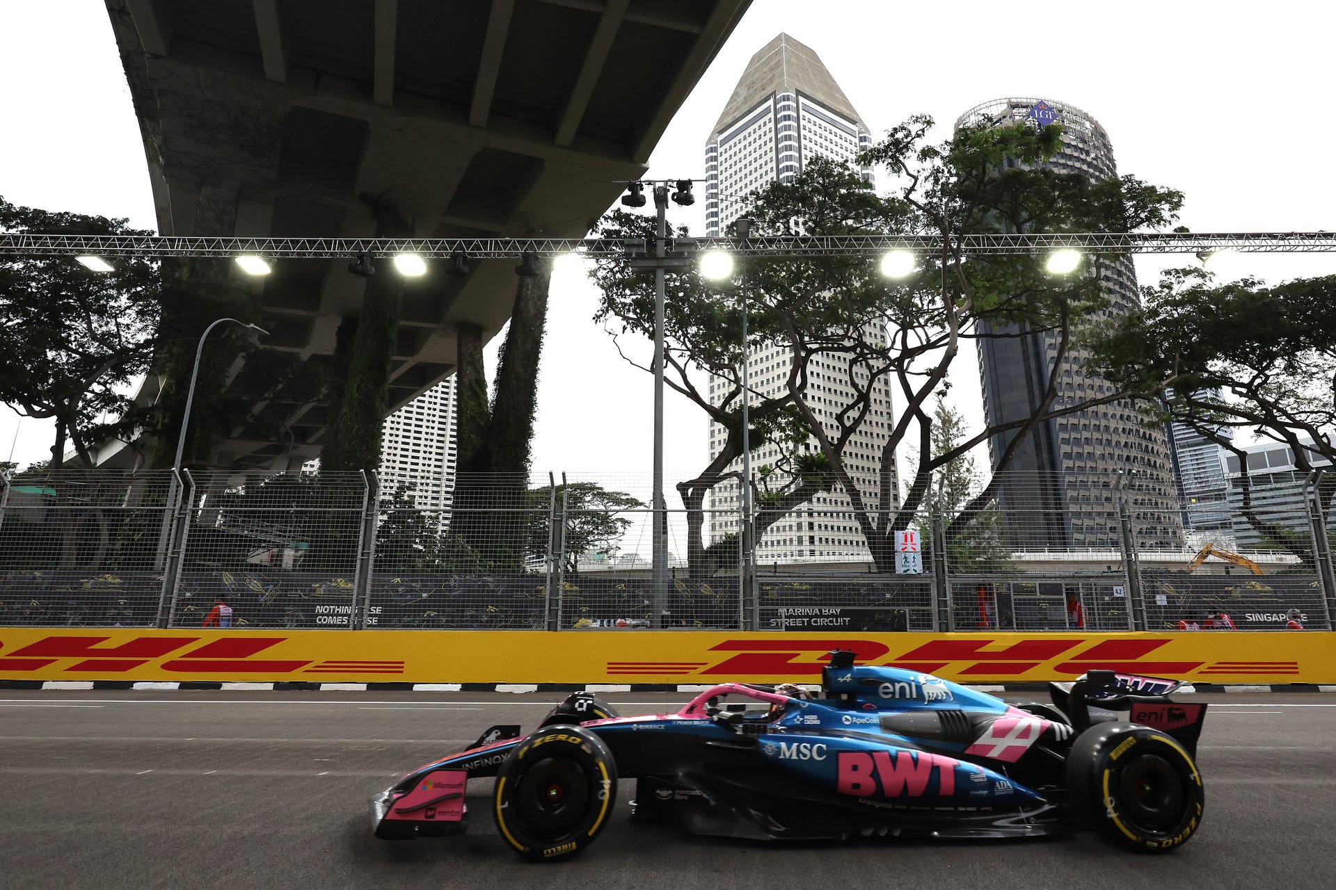 Bwt Alpine Formula One Team Pierre Gasly Franco Colapinto Singapour Qualifications Samedi 2025 F1 