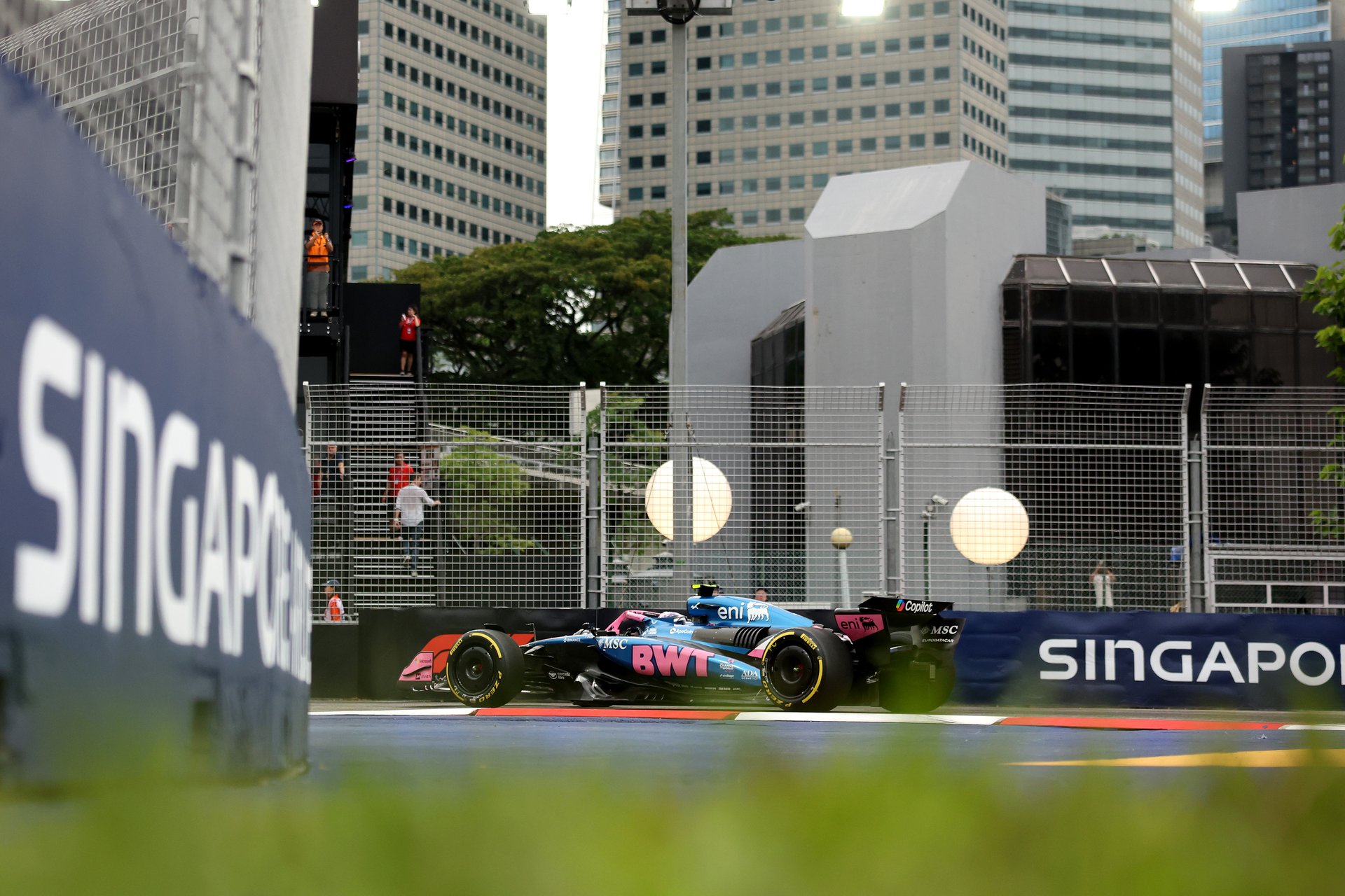 Bwt Alpine Formula One Team Pierre Gasly Franco Colapinto Singapour Qualifications Samedi 2025 F1 