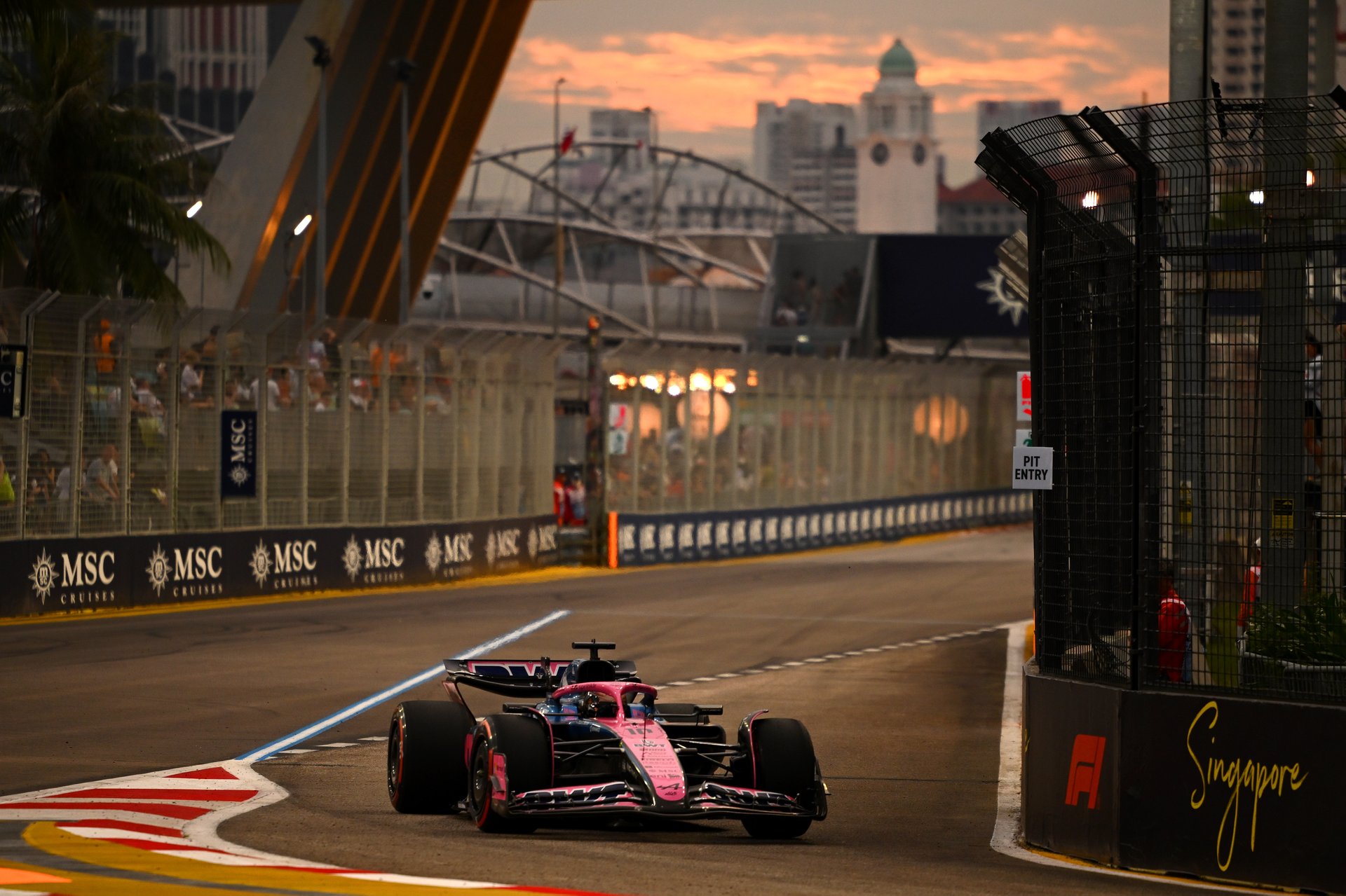 Bwt Alpine Formula One Team Pierre Gasly Franco Colapinto Singapour Qualifications Samedi 2025 F1 