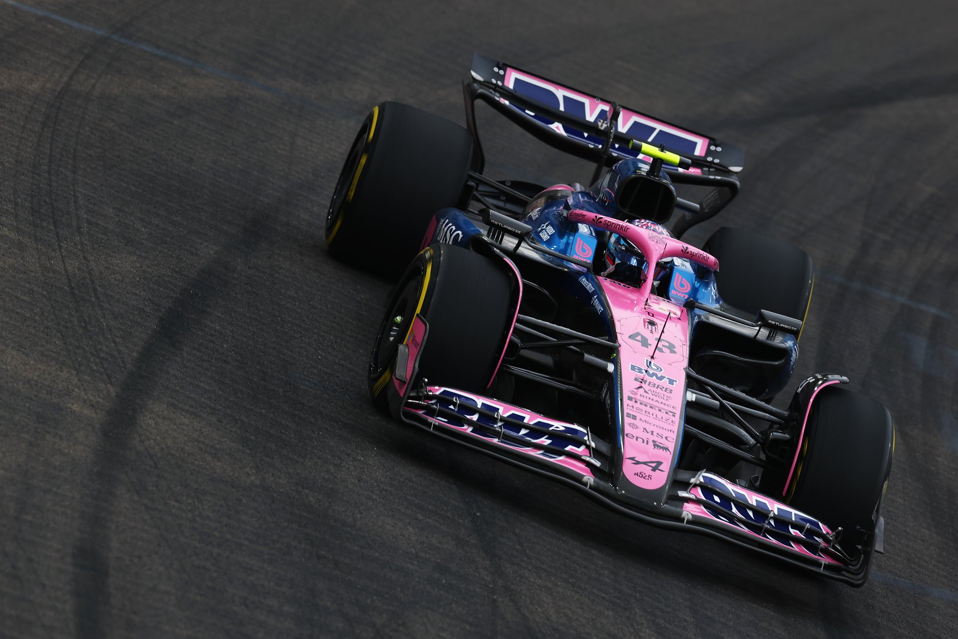 Bwt Alpine Formula One Team Pierre Gasly Franco Colapinto Singapour Qualifications Samedi 2025 F1 