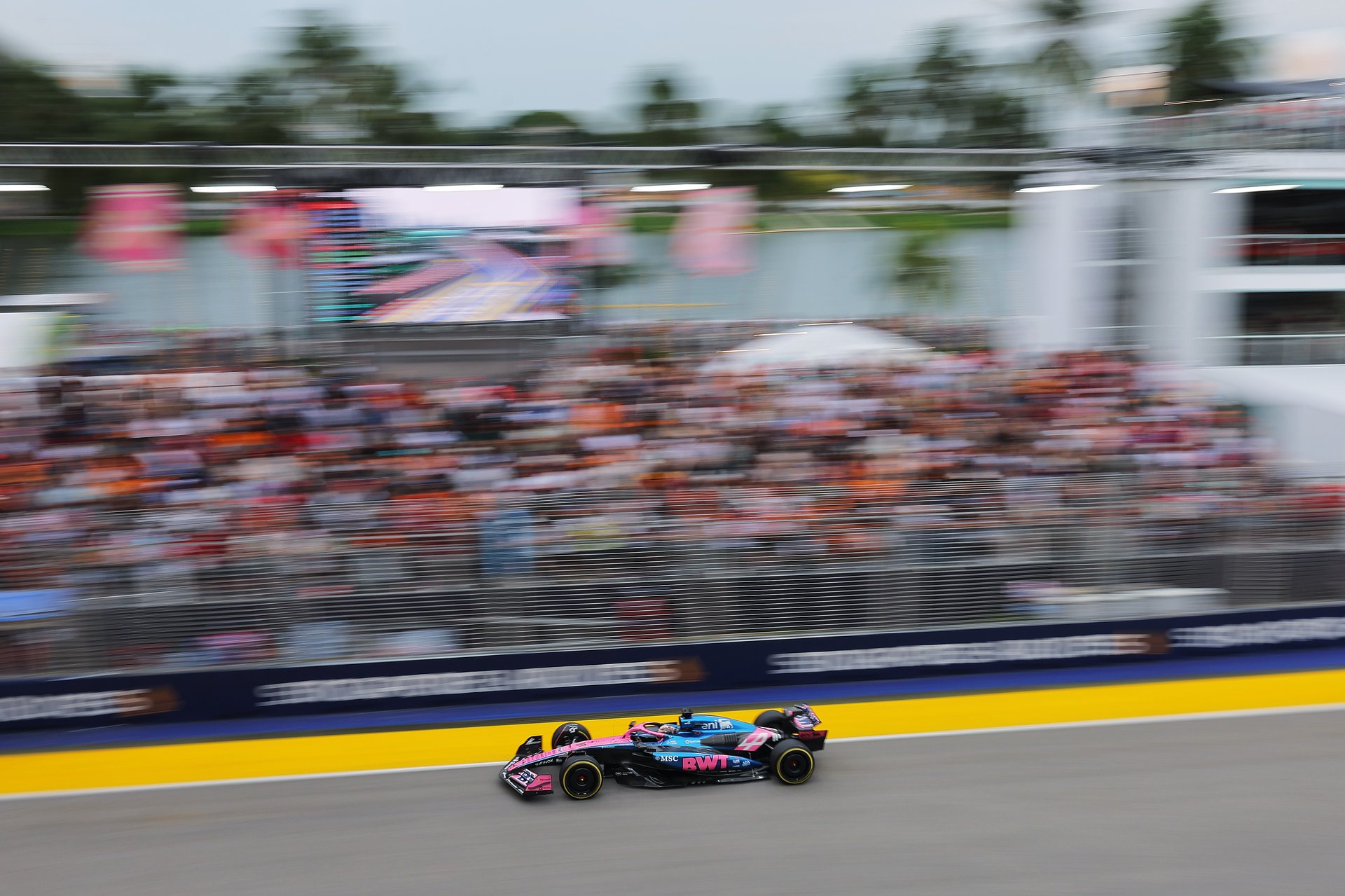 Bwt Alpine Formula One Team Pierre Gasly Franco Colapinto Singapour Qualifications Samedi 2025 F1 