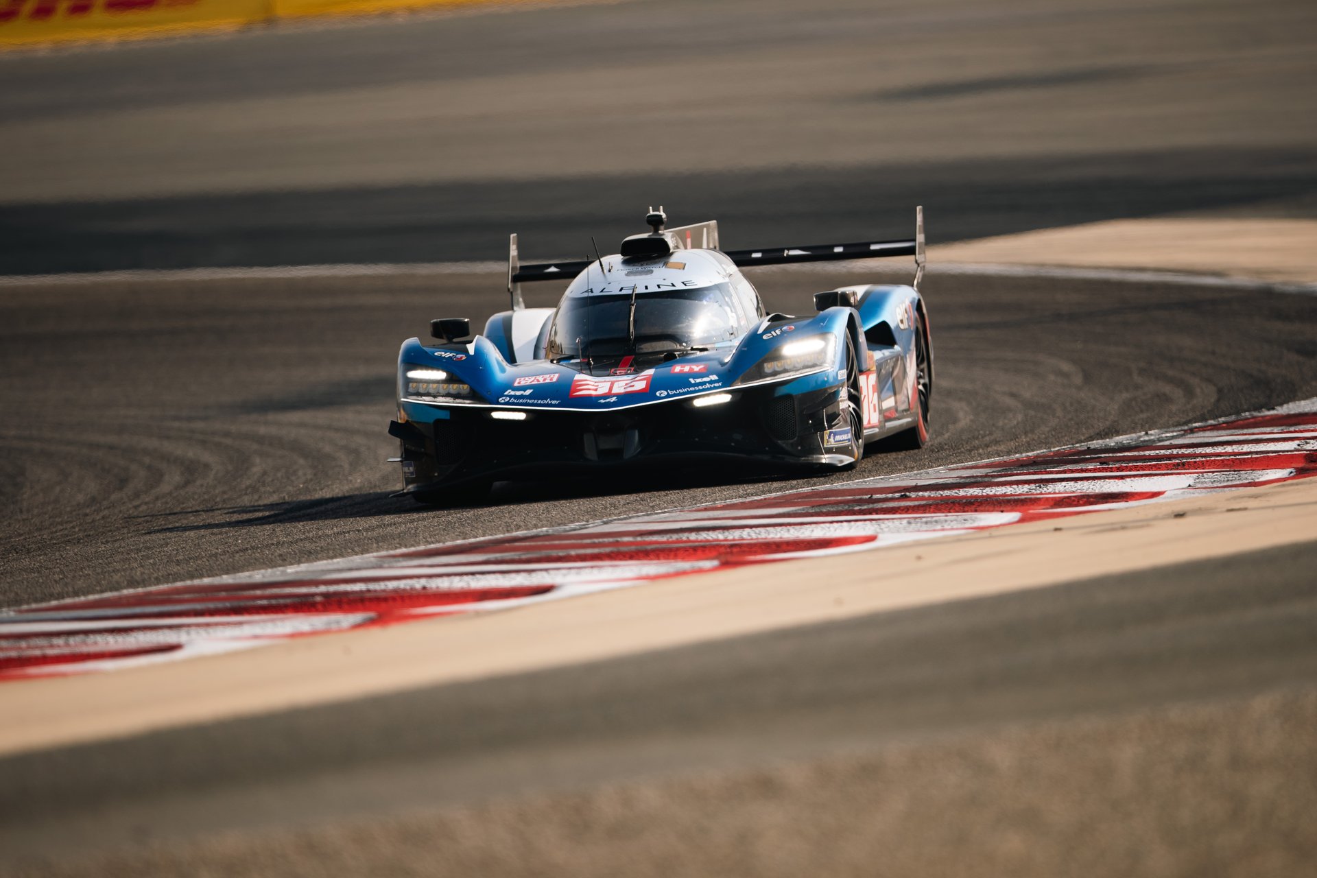 36 Makowiecki Frédéric (Fra), Gounon Jules (Fra), Schumacher Mick (Ger), Alpine Endurance Team, Alpine A424 #36, Hypercar, Action During The 8 Hours Of Bahrain 2025, 8Th Round Of The 2025 Fia World Endurance Championship, From November 6 To 8, 2025 On The Bahrain International Circuit In Sakhir, Bahrain - Photo Joao Filipe / Dppi