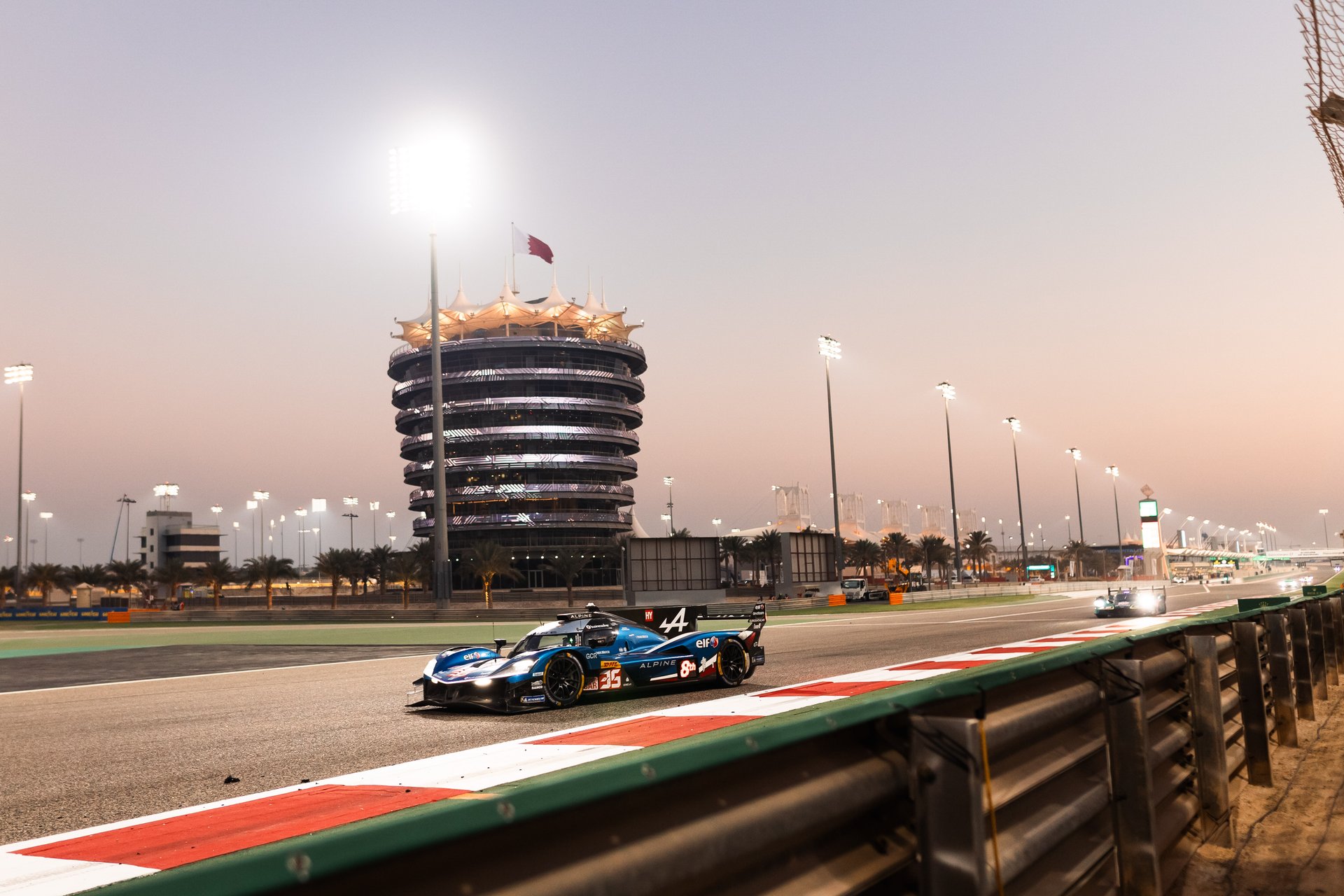 35 Chatin Paul-Loup (Fra), Habsburg Ferdinand (Aut), Milesi Charles (Fra), Alpine Endurance Team, Alpine A424 #35, Hypercar, Action During The 8 Hours Of Bahrain 2025, 8Th Round Of The 2025 Fia World Endurance Championship, From November 6 To 8, 2025 On The Bahrain International Circuit In Sakhir, Bahrain - Photo Joao Filipe / Dppi