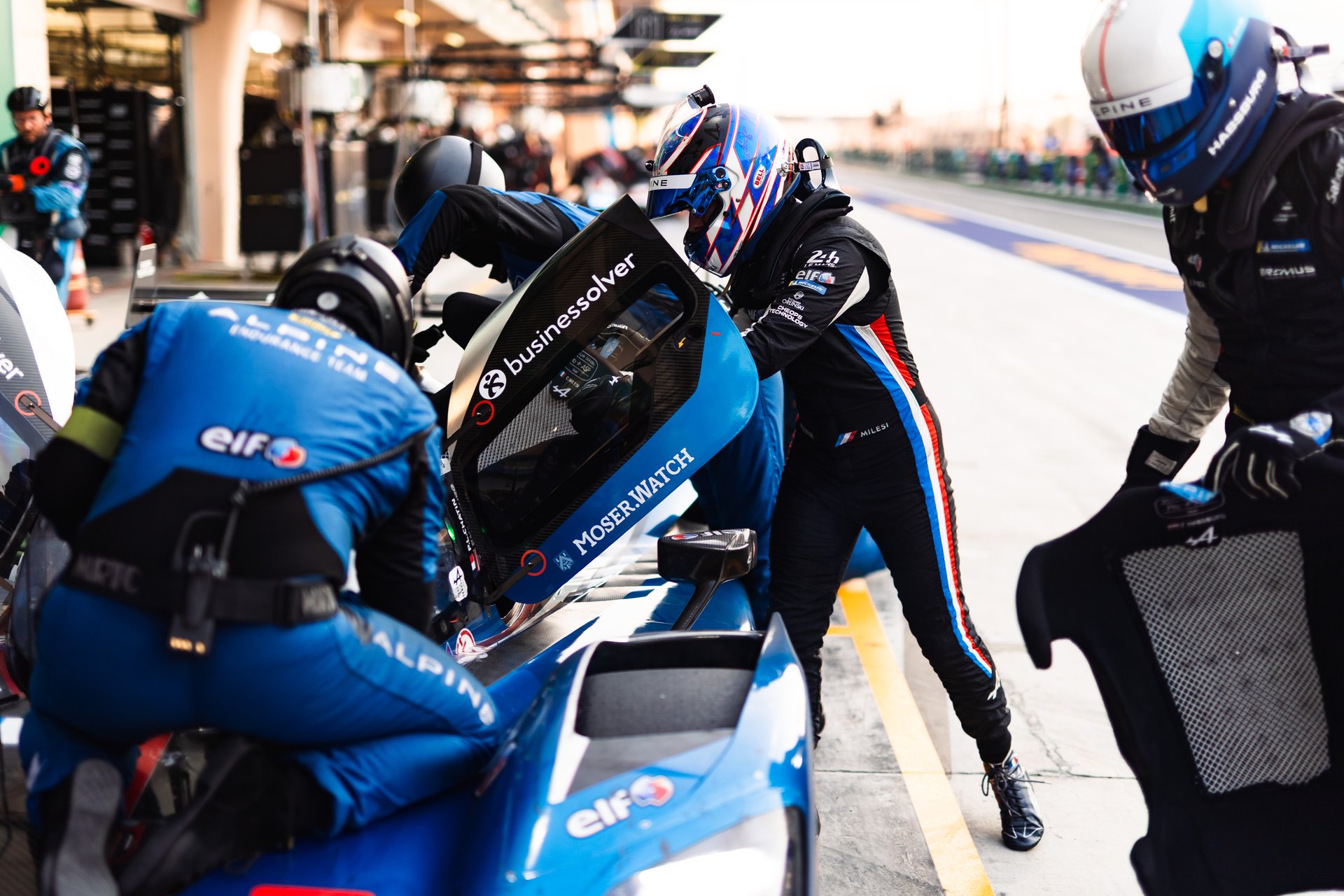 Milesi Charles (Fra), Alpine Endurance Team, Alpine A424 #35, Hypercar, Portrait During The 8 Hours Of Bahrain 2025, 8Th Round Of The 2025 Fia World Endurance Championship, From November 6 To 8, 2025 On The Bahrain International Circuit In Sakhir, Bahrain - Photo Joao Filipe / Dppi