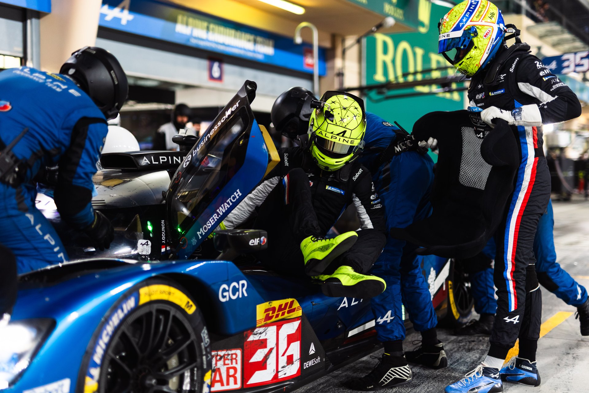 Schumacher Mick (Ger), Alpine Endurance Team, Alpine A424 #36, Hypercar, Portrait During The 8 Hours Of Bahrain 2025, 8Th Round Of The 2025 Fia World Endurance Championship, From November 6 To 8, 2025 On The Bahrain International Circuit In Sakhir, Bahrain - Photo Joao Filipe / Dppi