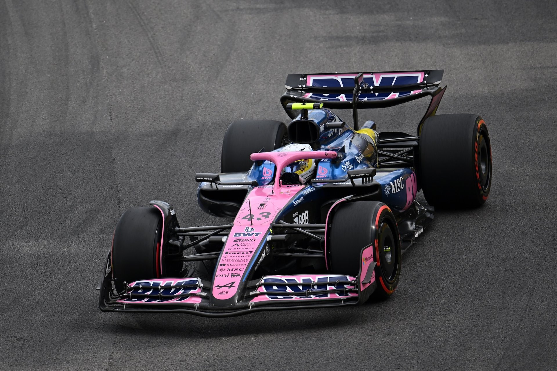 Bwt Alpine Formula One Team : Un Souffle Retrouvé Au Grand-Prix De São Paulo 2025 23 Sao Paulo, Brazil - November 08: Franco Colapinto Of Argentina Driving The (43) Alpine F1 A525 Renault On Track During Qualifying Ahead Of The F1 Grand Prix Of Brazil At Autodromo Jose Carlos Pace On November 08, 2025 In Sao Paulo, Brazil. (Photo By Sam Bagnall/Sutton Images)