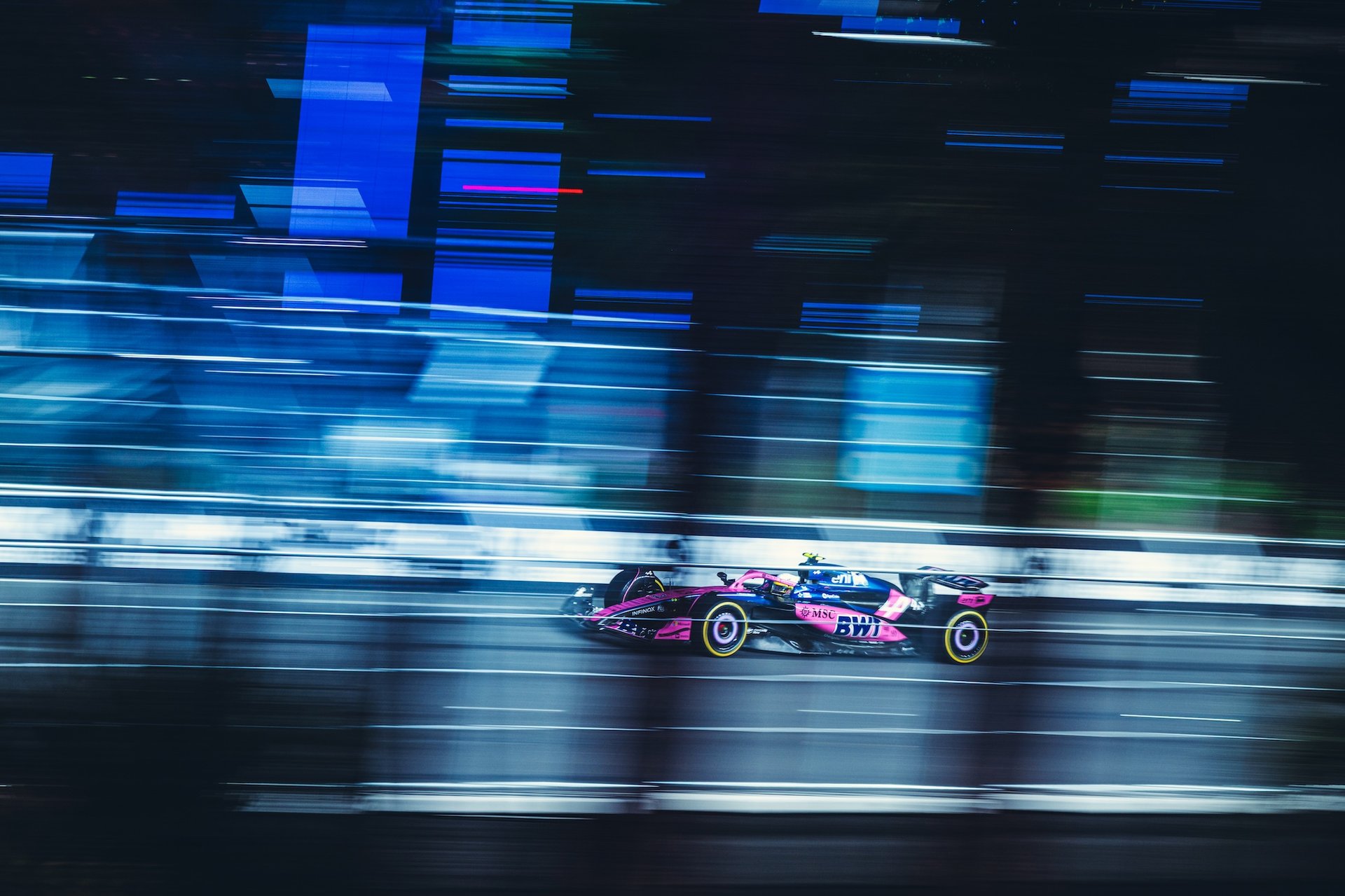 Bwt Alpine Formula One Team Alpine A525 F1 Pierre Gasly Franco Colapinto Grand Prix Las Vegas Essais 2025 - 1