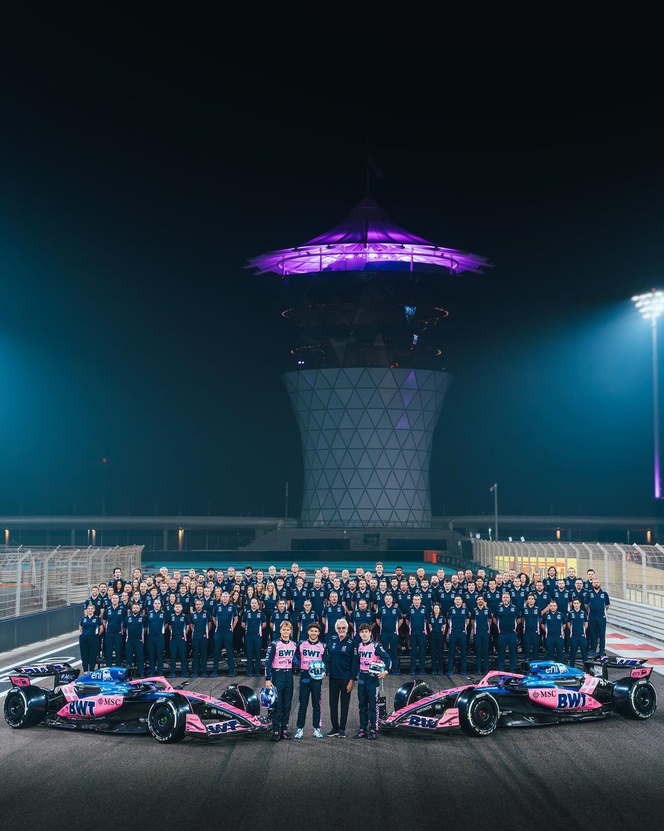Bwt Alpine Formula One Team F1 A525 Pierre Gasly Franco Colapinto Paul Aron Grand Prix D'Abu Dhabi