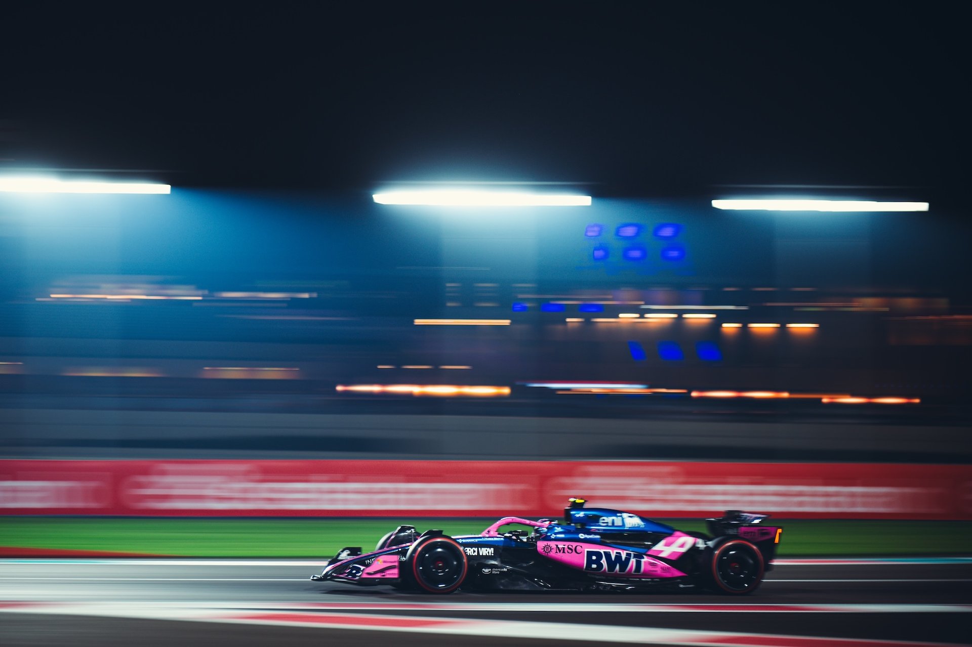 Bwt Alpine Formula One Team F1 A525 Pierre Gasly Franco Colapinto Paul Aron Grand Prix D'Abu Dhabi Qualifications 2025