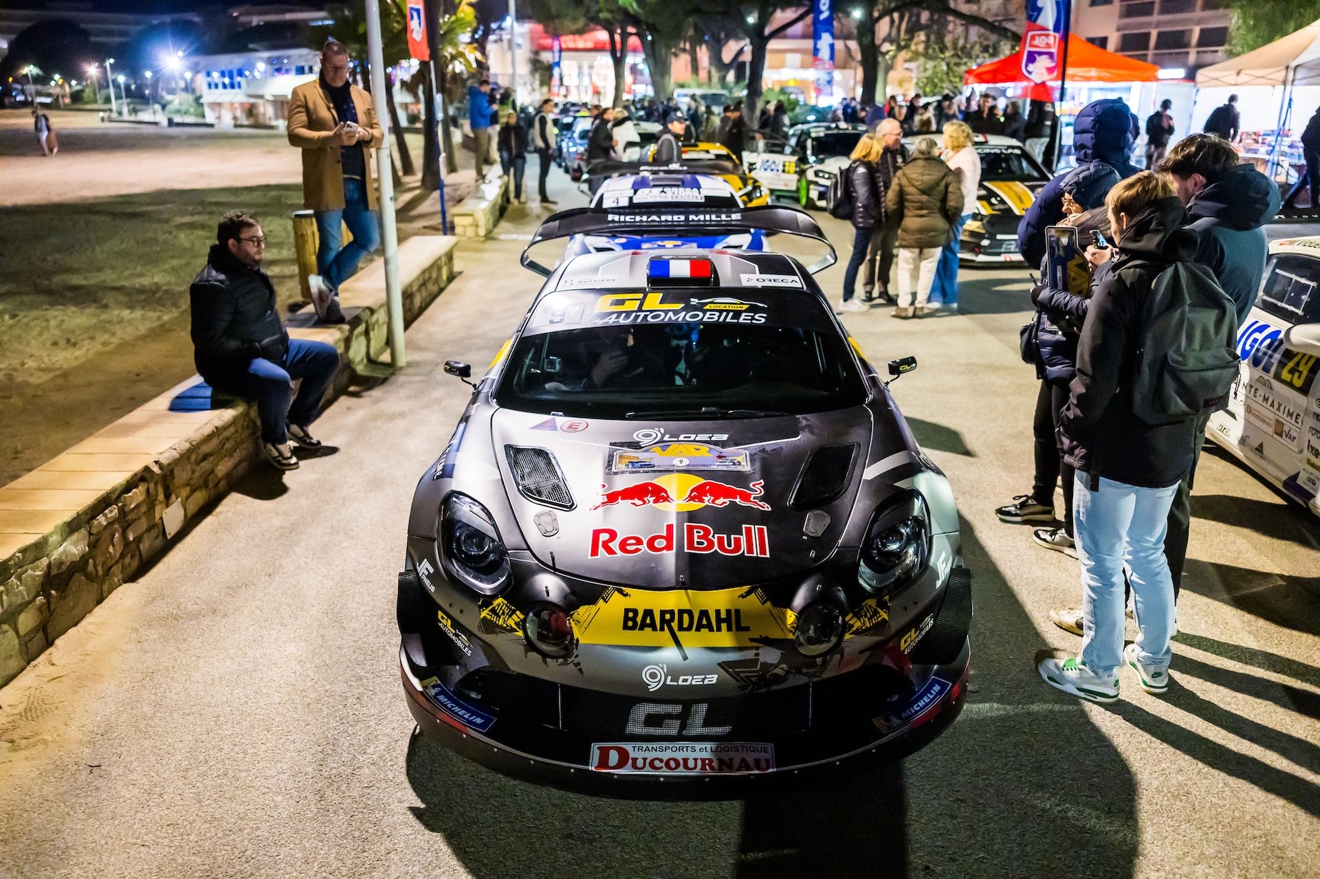 09 Loeb Sébastien, Godey Laurène, Alpine A110 Gt+, Ambiance During The Rallye Du Var 2025, 9Th Round Of The Championnat De France Des Rallyes 2025, From November 28 To 29, 2025 In Sainte-Maxime, France - Photo Bastien Roux / Dppi