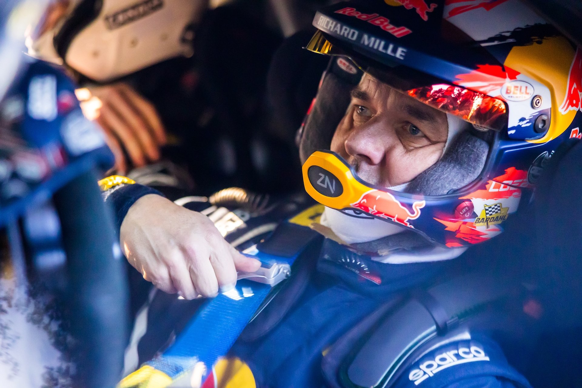 Loeb Sébastien, Godey Laurène, Alpine A110 Gt+, Portrait During The Rallye Du Var 2025, 9Th Round Of The Championnat De France Des Rallyes 2025, From November 28 To 29, 2025 In Sainte-Maxime, France - Photo Bastien Roux / Dppi